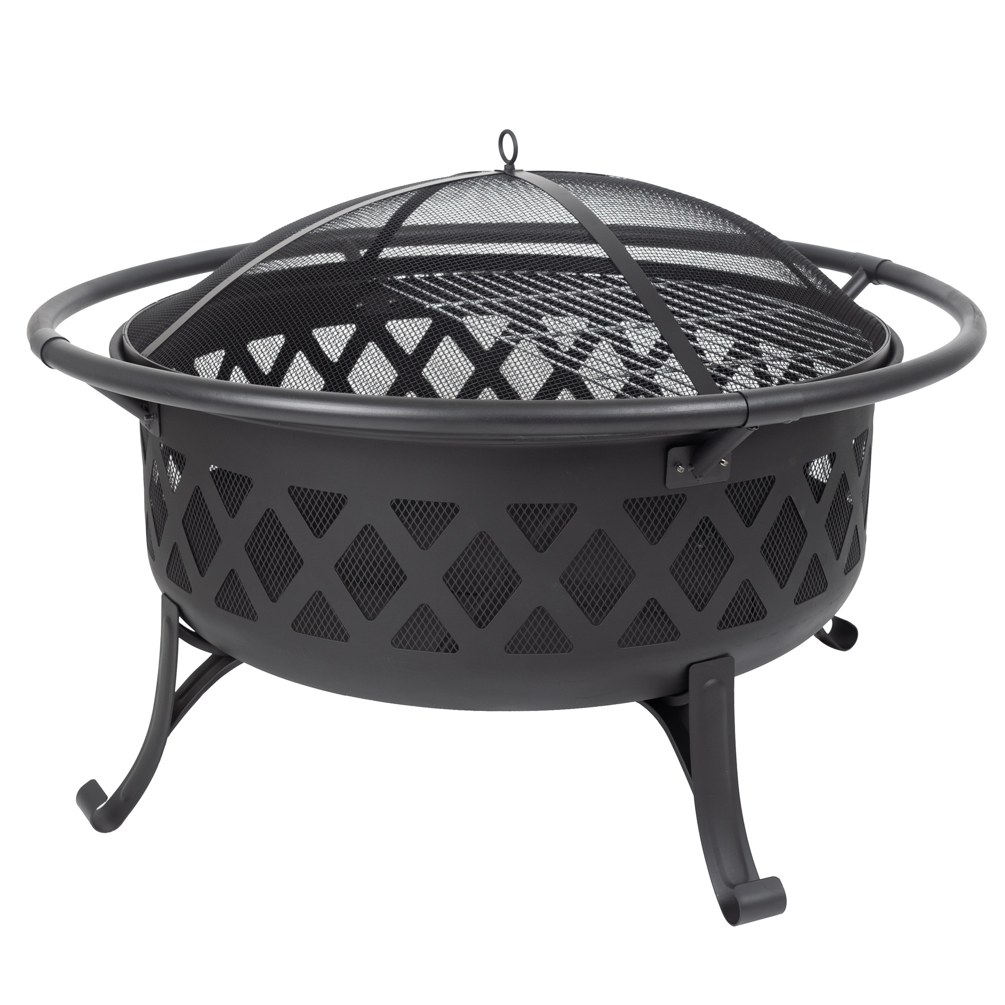 Pleasant Hearth, Traverse Fire Pit, Fuel Type Wood, Material Carbon Steel, Model OFW888R
