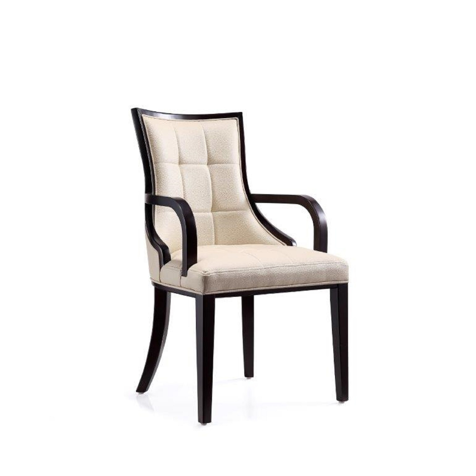 Manhattan Comfort, Fifth Avenue Faux Leather Armchair Cream, Primary Color Cream, Included (qty.) 1 Model DC008AR