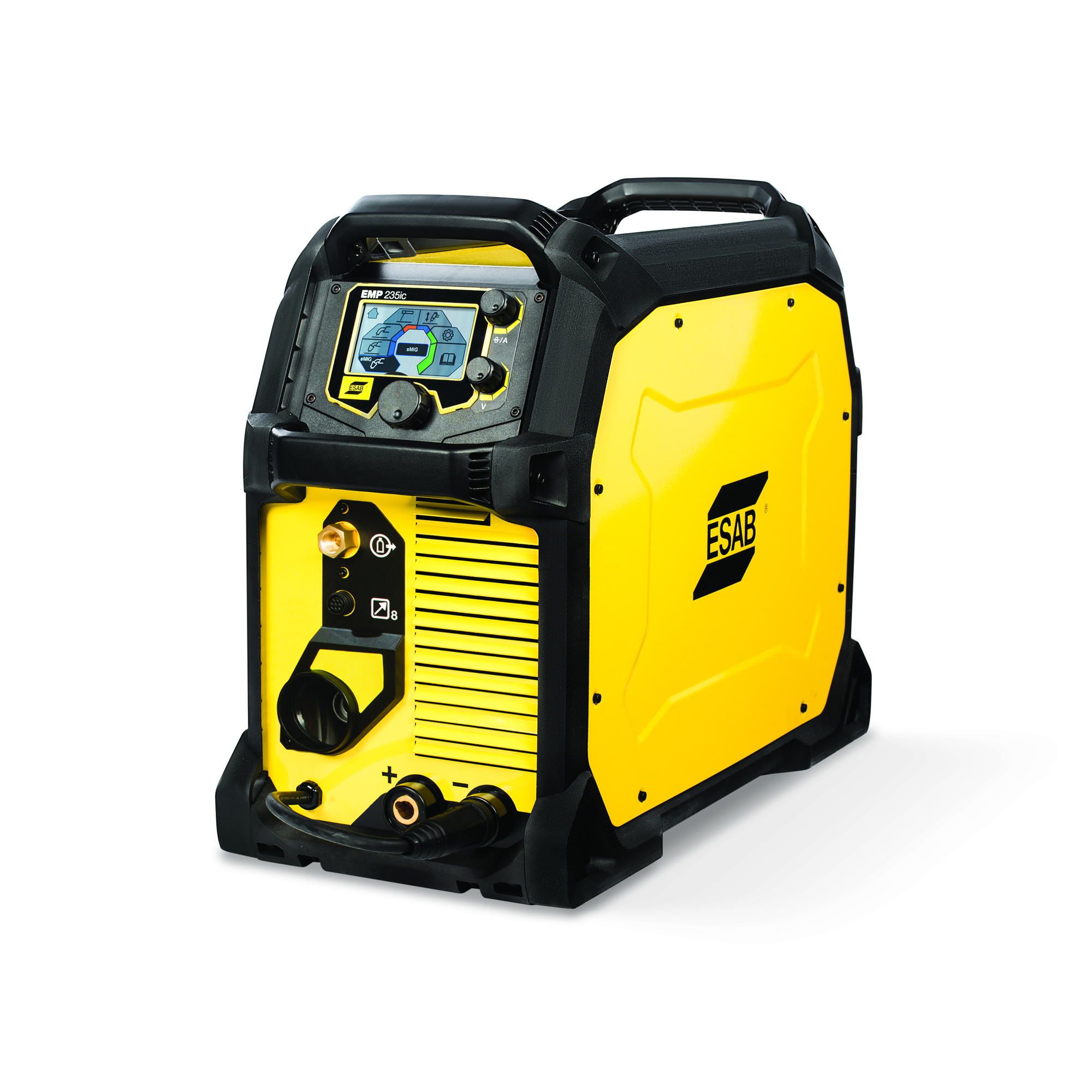 ESAB, Rebel EMP 235ic Multi-Process Welder with Cart, Volts 120/230 Max. Amps 250 Mig Ready, Model 0558012704