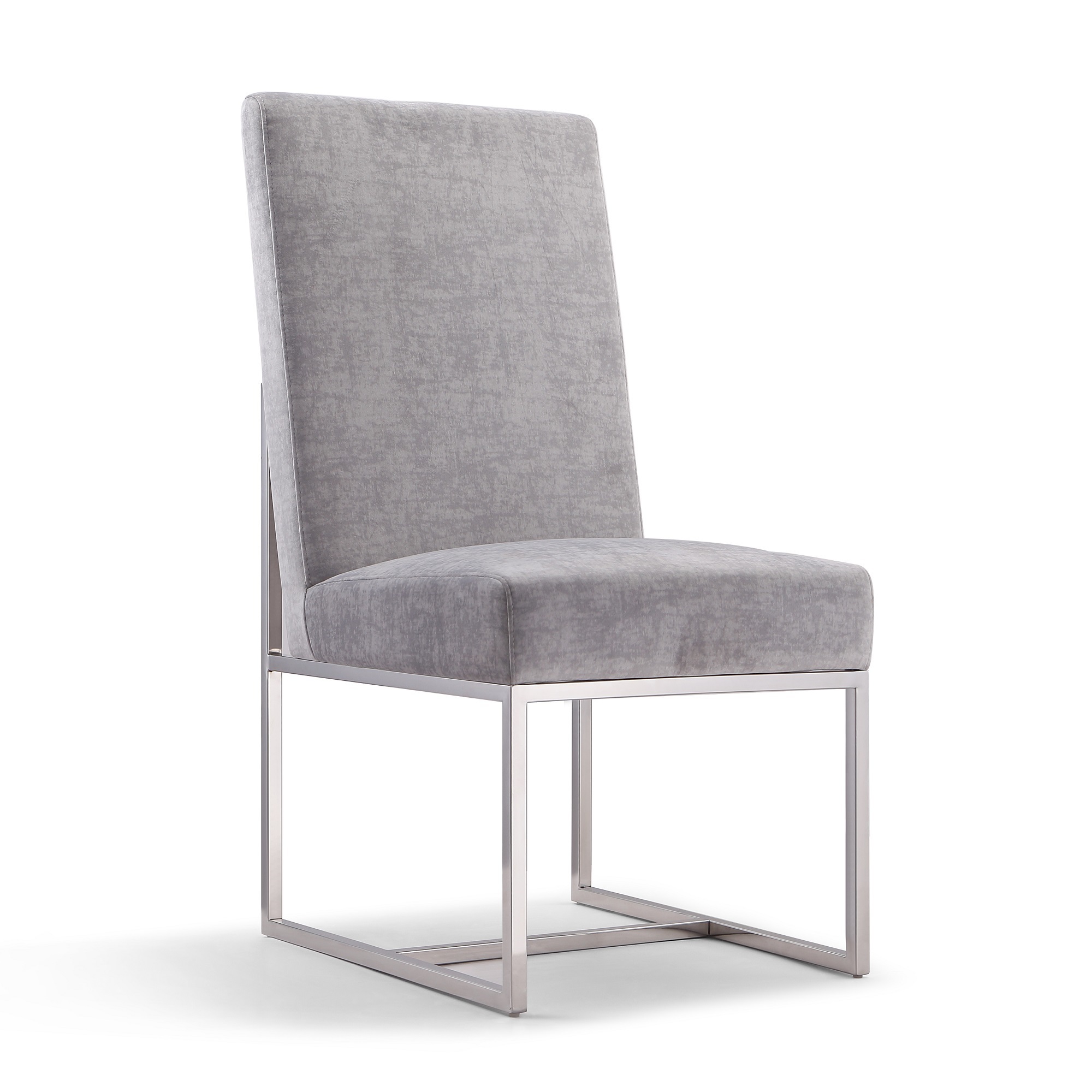 Manhattan Comfort, Element Grey Velvet Chair, Primary Color Gray, Included (qty.) 1 Model DC030