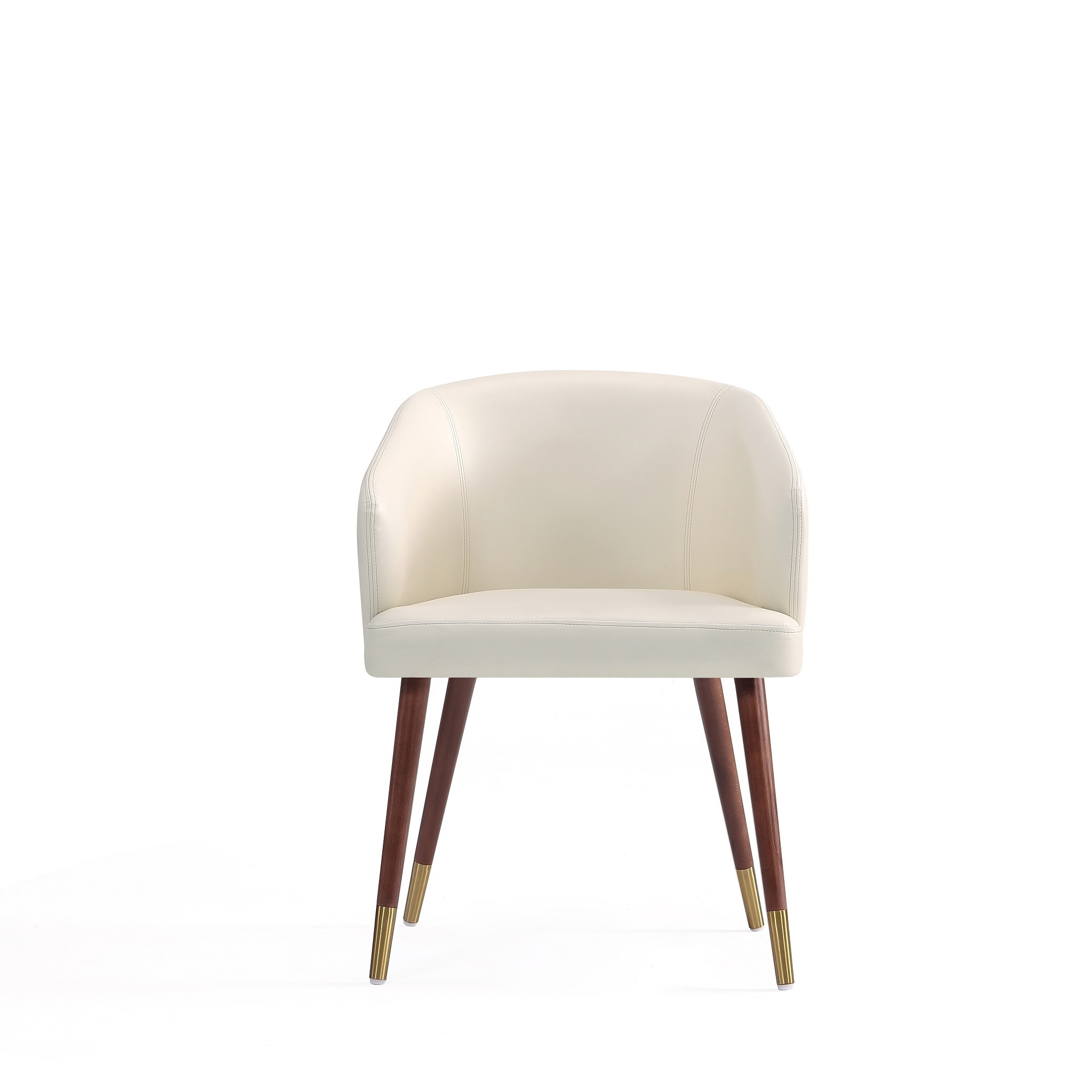 Manhattan Comfort, Modern Reeva Chair Upholstered Wood Frame Cream, Primary Color Cream, Included (qty.) 1 Model DC082