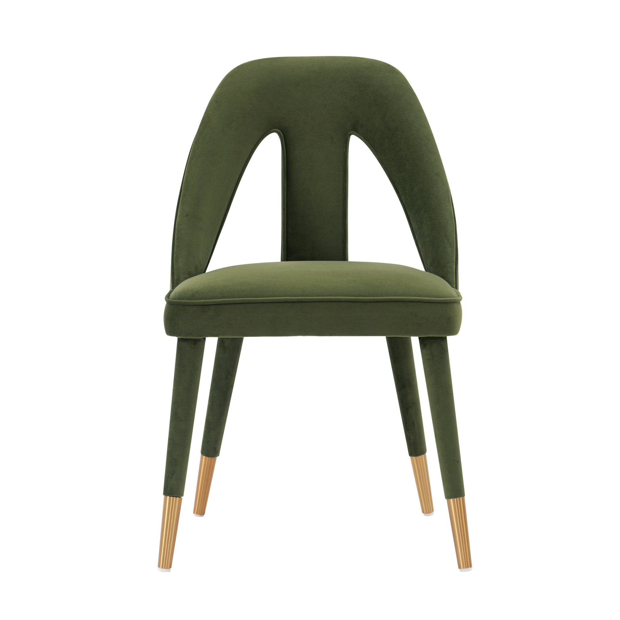 Manhattan Comfort, Modern Neda Velvet Chair in Olive Green, Primary Color Olive, Included (qty.) 1 Model DC081