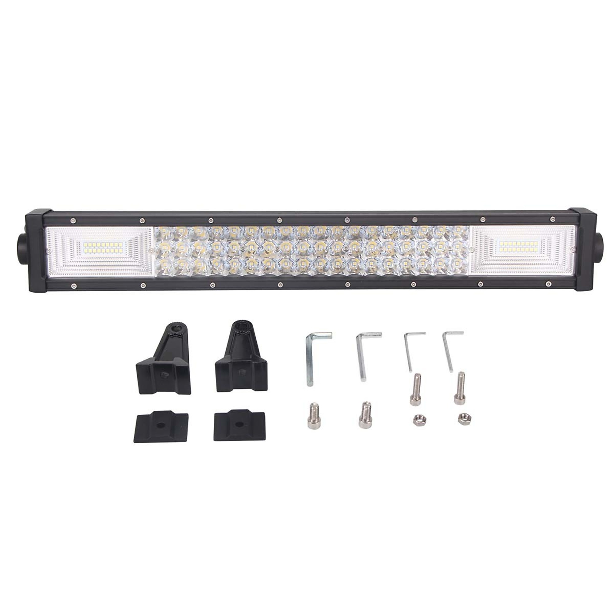 Race Sport Lighting, Excursion Series 22Inch 120W LED Light Bar 3-Rows, Light Type LED, Lens Color Clear, Included (qty.) 1 Model 1006485