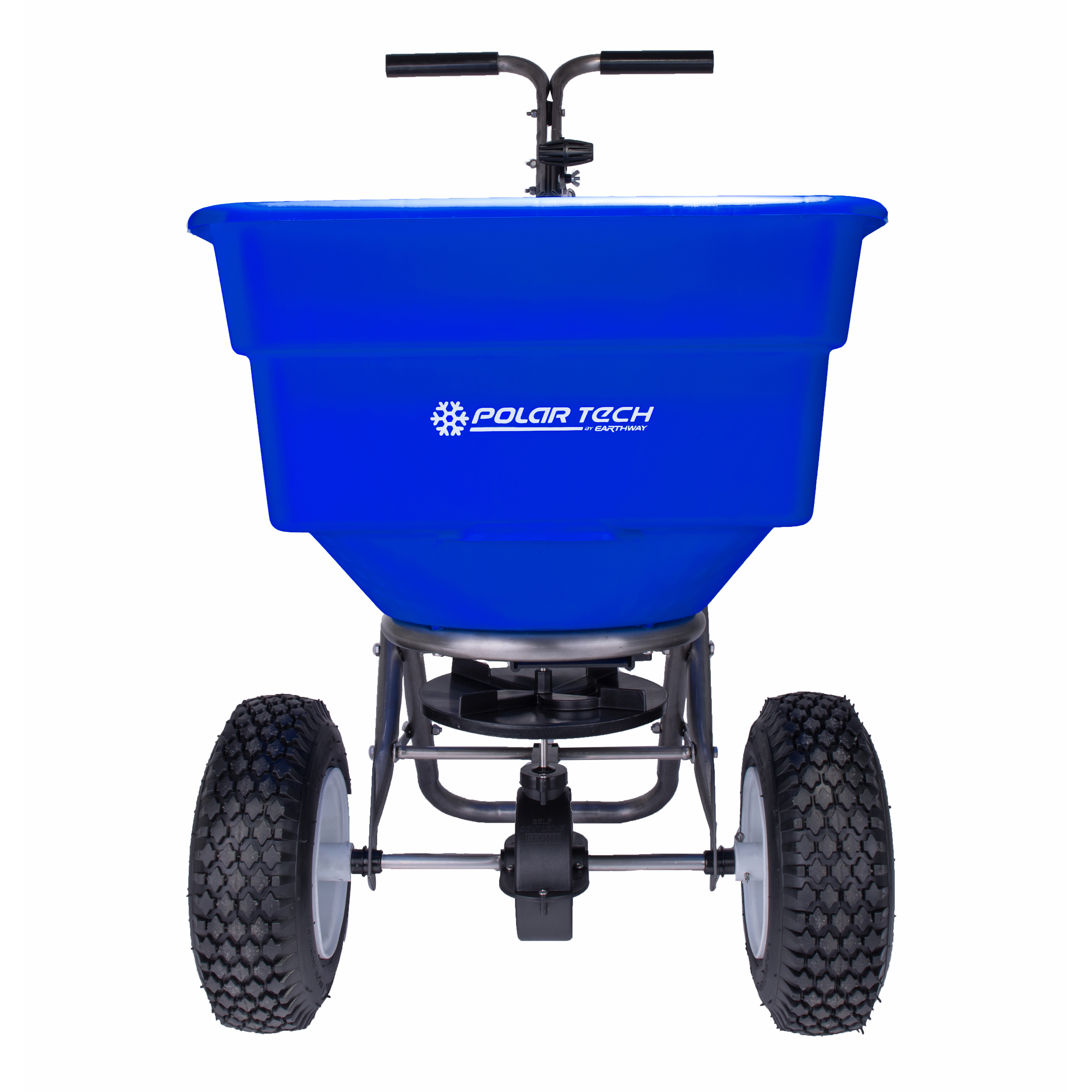 EarthWay, Polar Tech 100lb Ice Melt Spreader, Load Capacity 100 lb, Max. Spread Width 12 ft, Model 90399