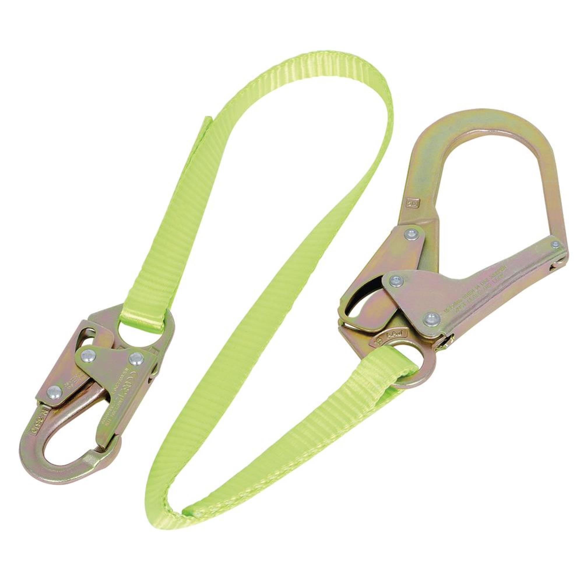 Peak Works, Restraint Lanyard - Snap Form Hooks - 4ft. (1.2 m), Length 4 ft, Model V815424