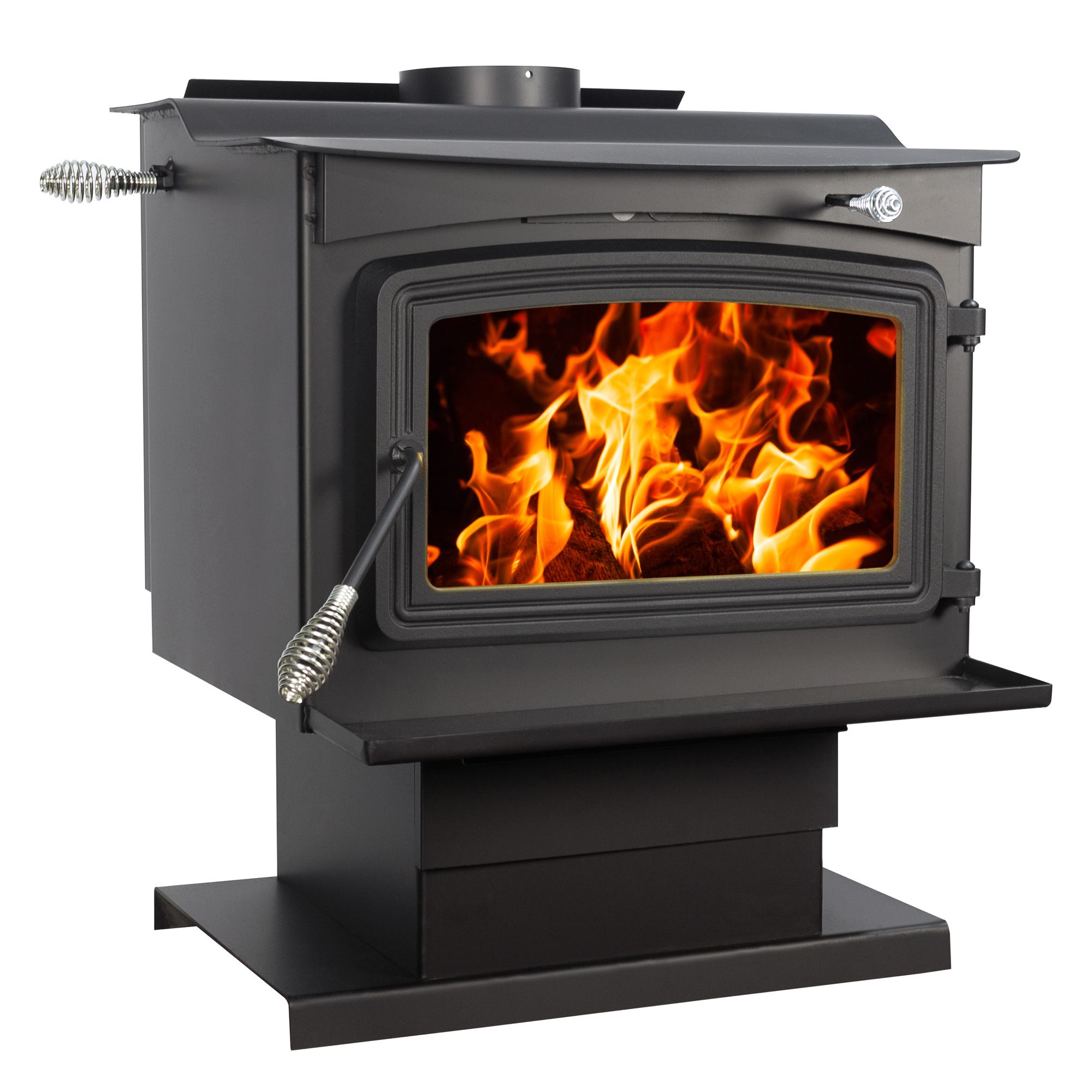 Pleasant Hearth, 2500 Sq. Ft. Wood Burning Stove, Heat Output 97000 Btu/hour, Heating Capability 2500 ftÂ², Model HWS-2200