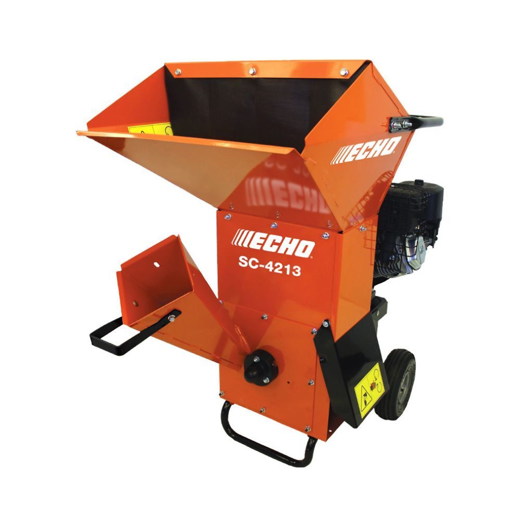ECHO, Wood Chipper/Shredder, Engine Displacement 420 cc, Max. Cutting Thickness 3 in, Model SC-4213