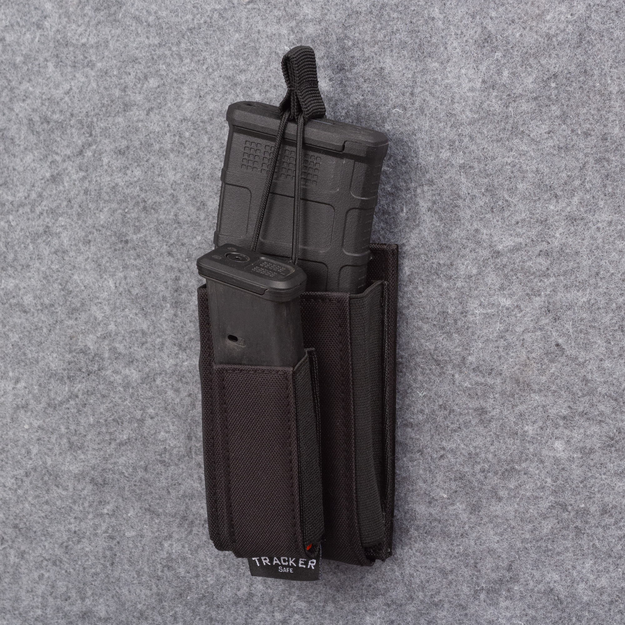Tracker Safe, 6Inch Double Magazine Pocket for Gun Safe, Lock Type None, Model PDM