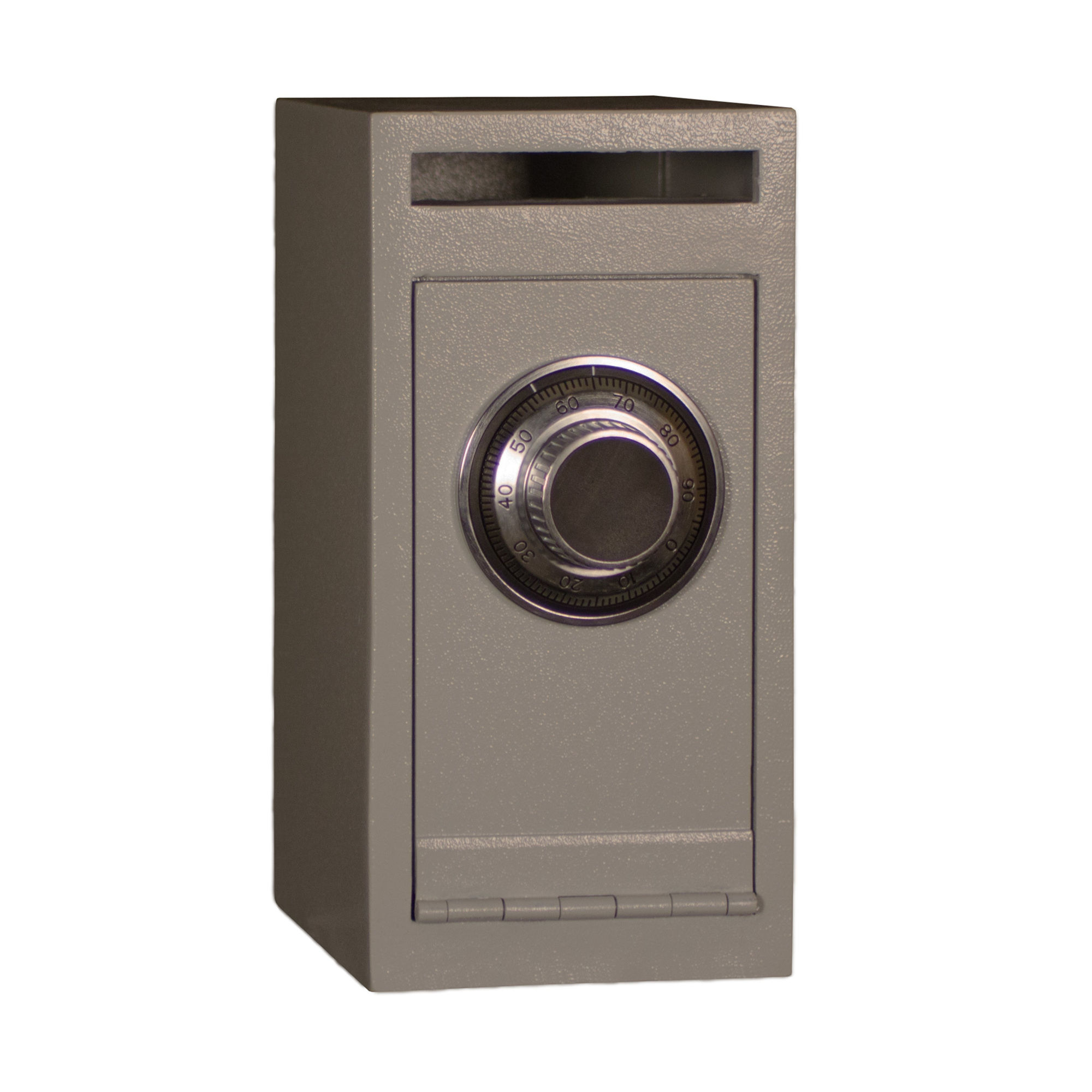 Tracker Safe, 0.22 cu. ft. Deposit Safe Combination/Dial Lock, Lock Type Combination, Model DS12-DLG