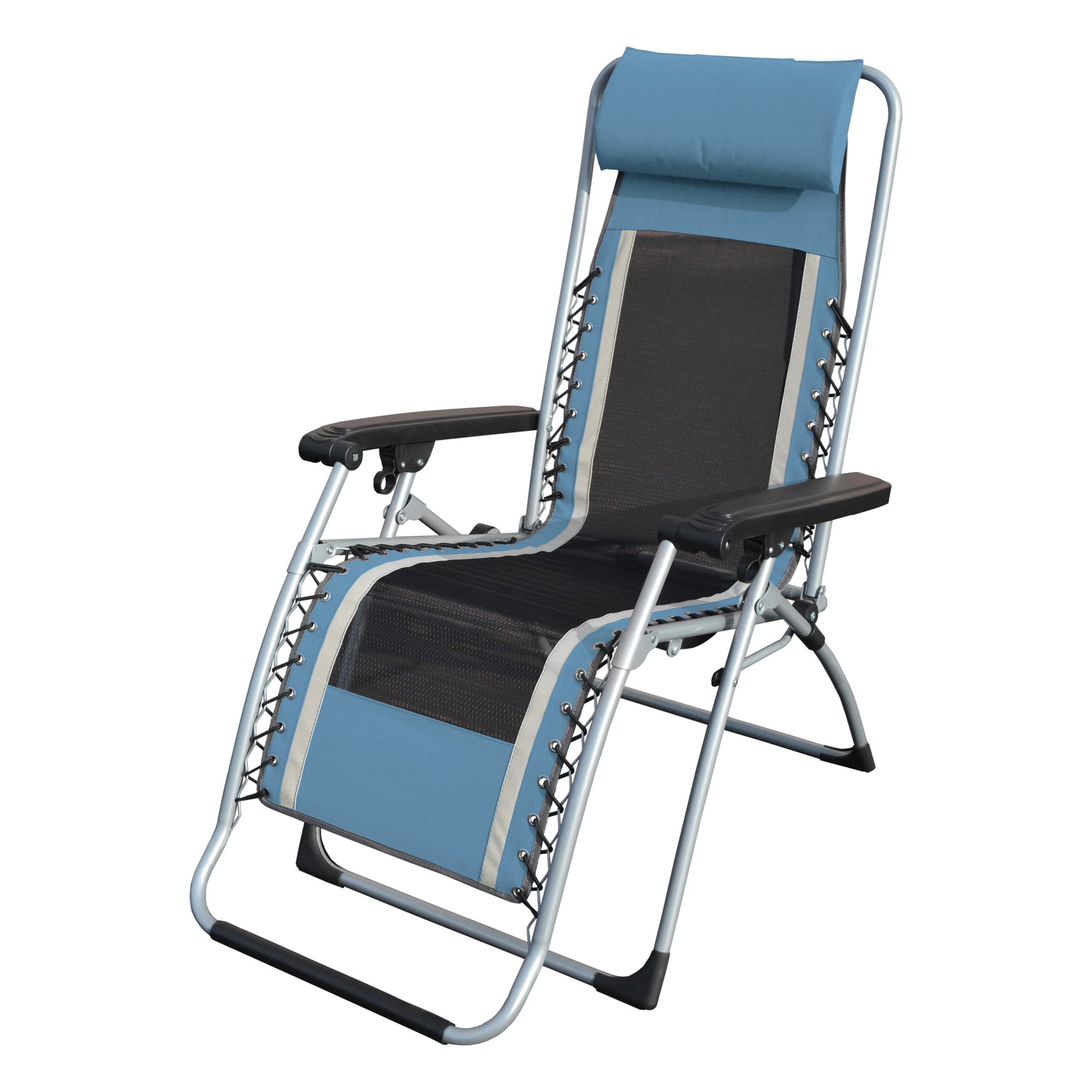 Caravan Canopy, Infinity OG-Lounger Zero Gravity Chair, Primary Color Blue, Material Textile, Width 25.98 in, Model OGL01021