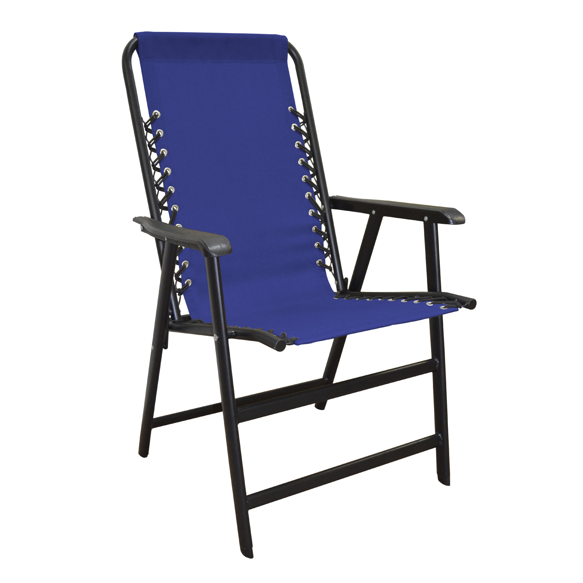 Caravan Canopy, Infinity Suspension Folding Chair, Primary Color Blue, Material Textile, Width 23.42 in, Model 80012000020