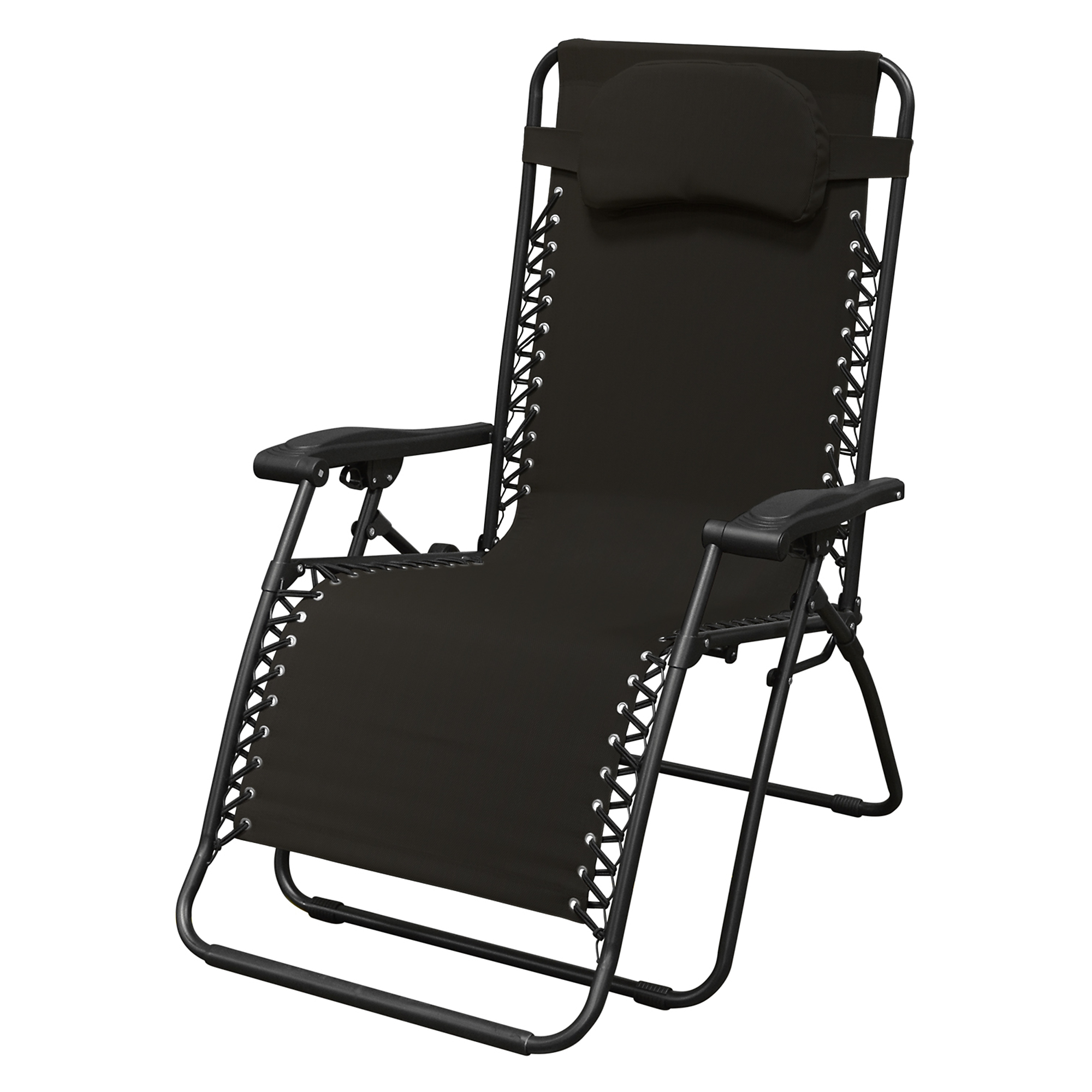 Caravan Canopy, Infinity Oversized Zero Gravity Chair Lounger, Primary Color Black, Material Textile, Width 31.1 in, Model 80009000051