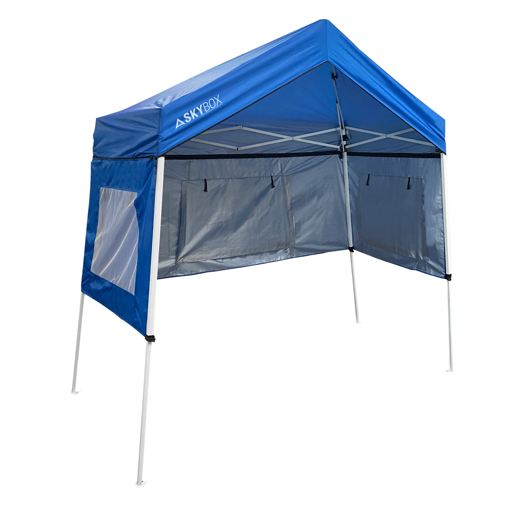 Caravan Canopy, SKYBOX SPORT SHELTER KIT W/WALL BLU, Model SKB03021