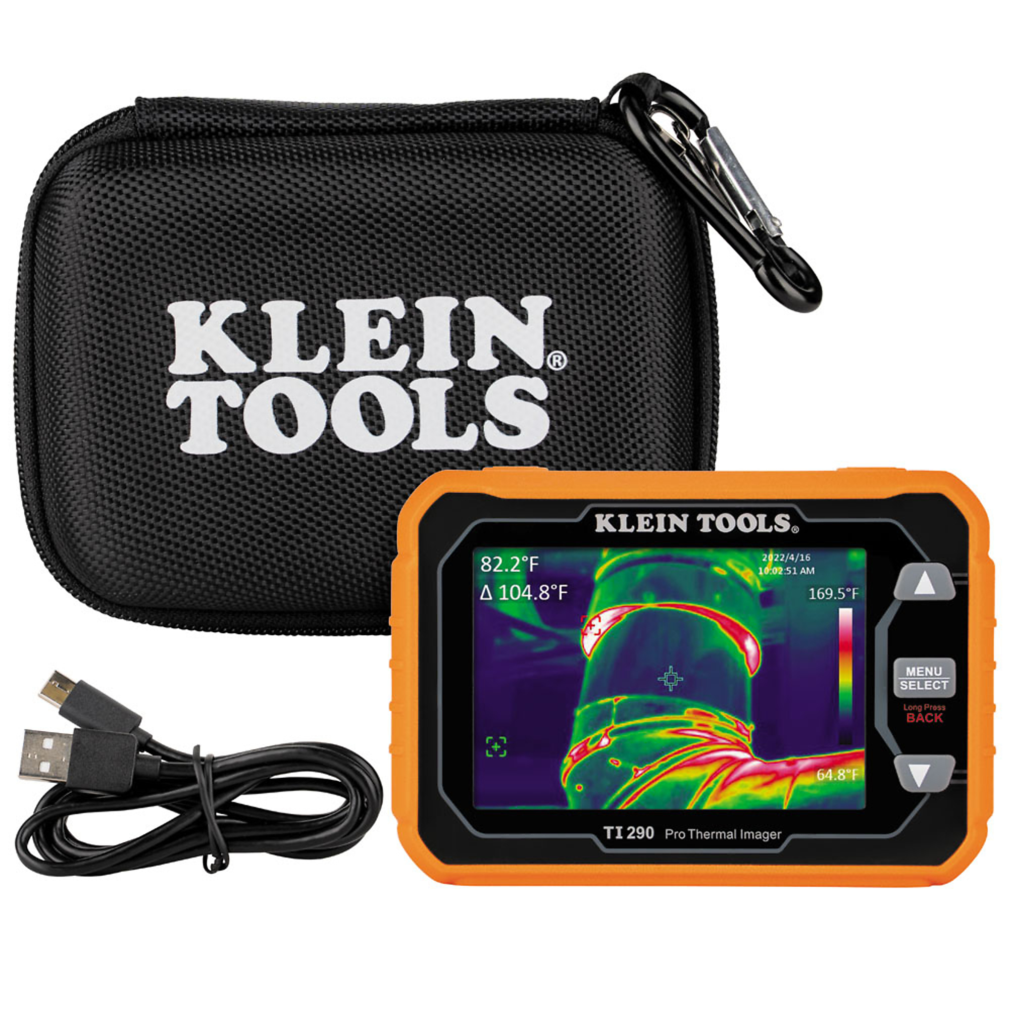 Klein Tools, Rechargeable Pro Thermal Imager with Wi-FI, Model TI290