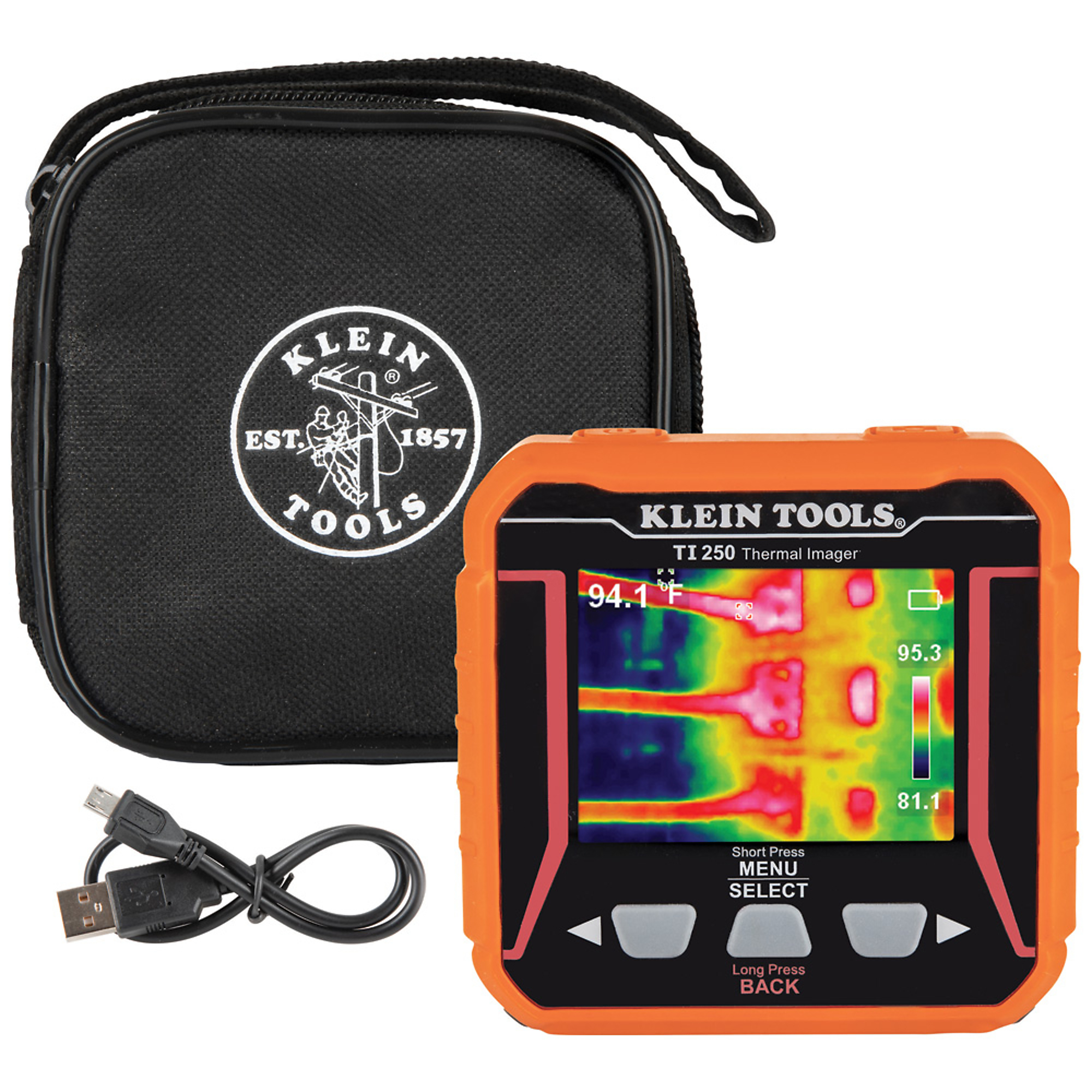 Klein Tools, Rechargeable Thermal Imaging Camera, Model TI250