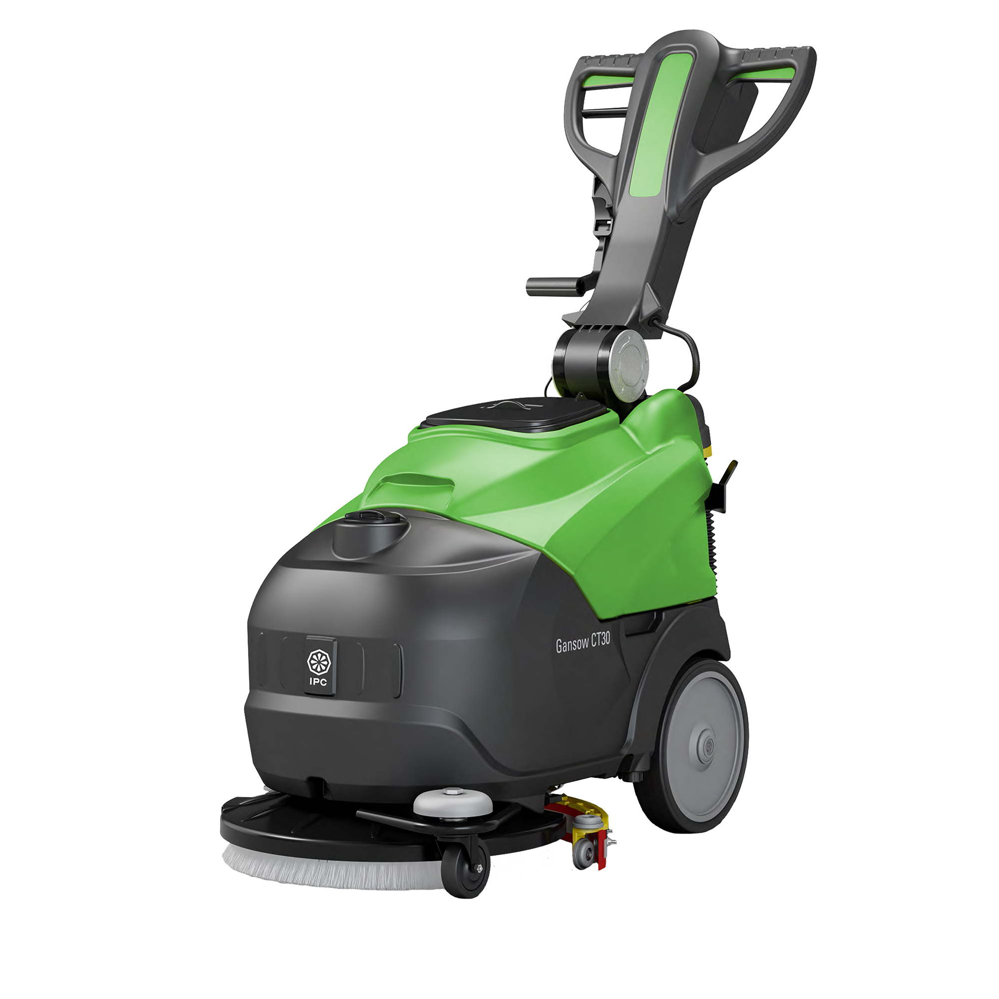IPC Eagle, 18Inch Compact Floor Scrubber Battery Powered, Capacity 9 Gal, Model CT30