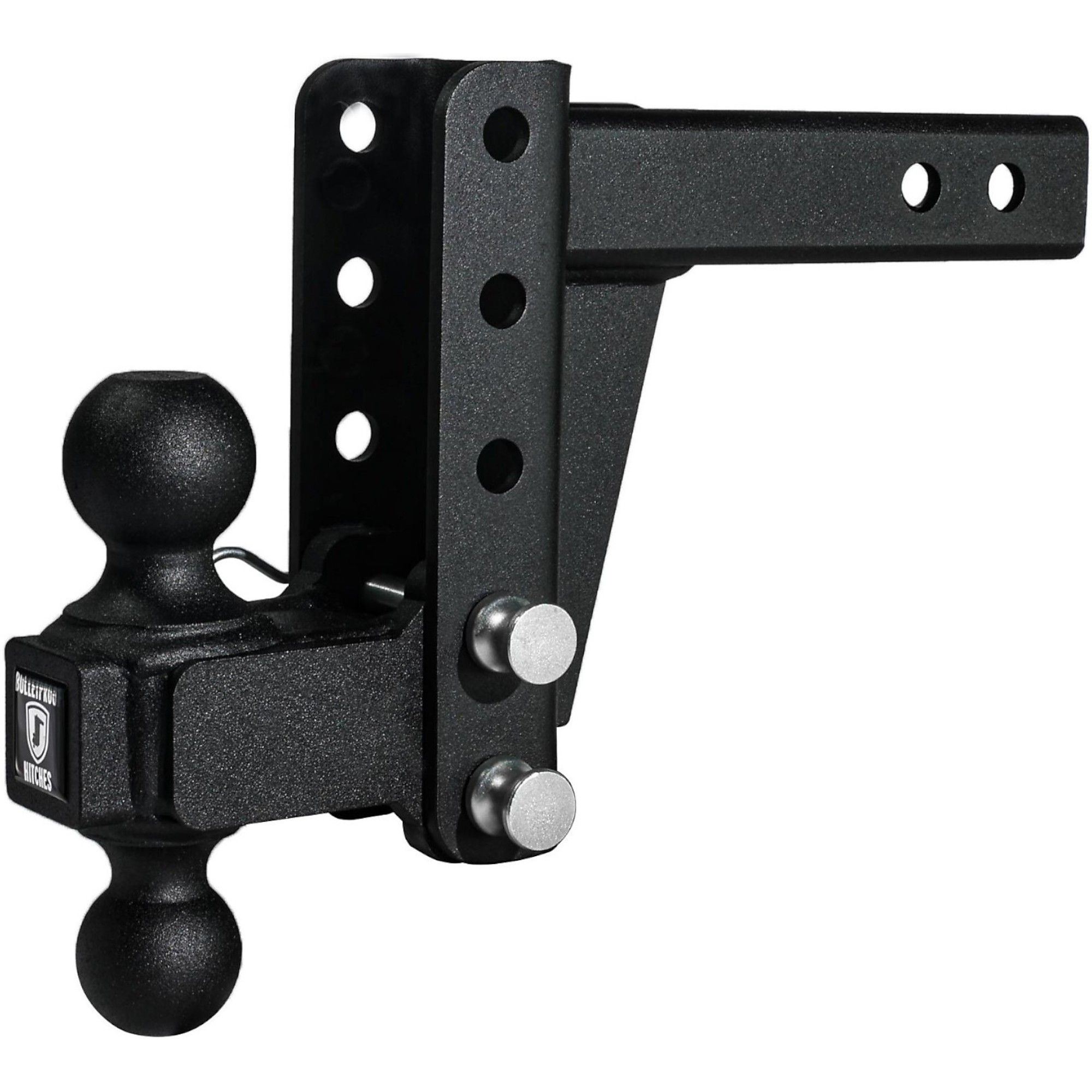 BulletProof Hitches, 2.0Inch Medium Duty 4â Drop or Rise Hitch, Model MD204