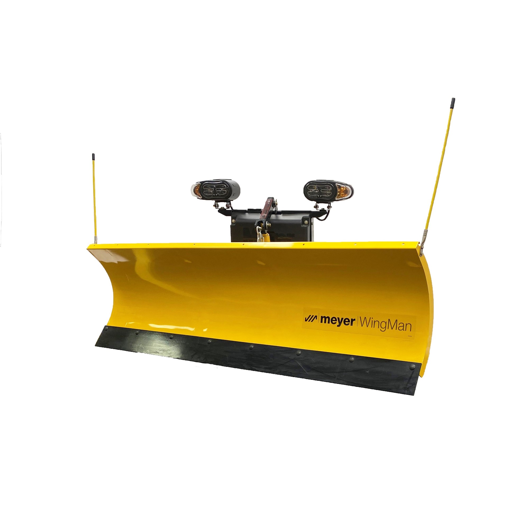 Meyer Products, WingMan 6ft.8Inch 2Inch Receiver Hitch Plow LED, Blade Length 80 in, Max. Lift Height 12 in, Model 28320