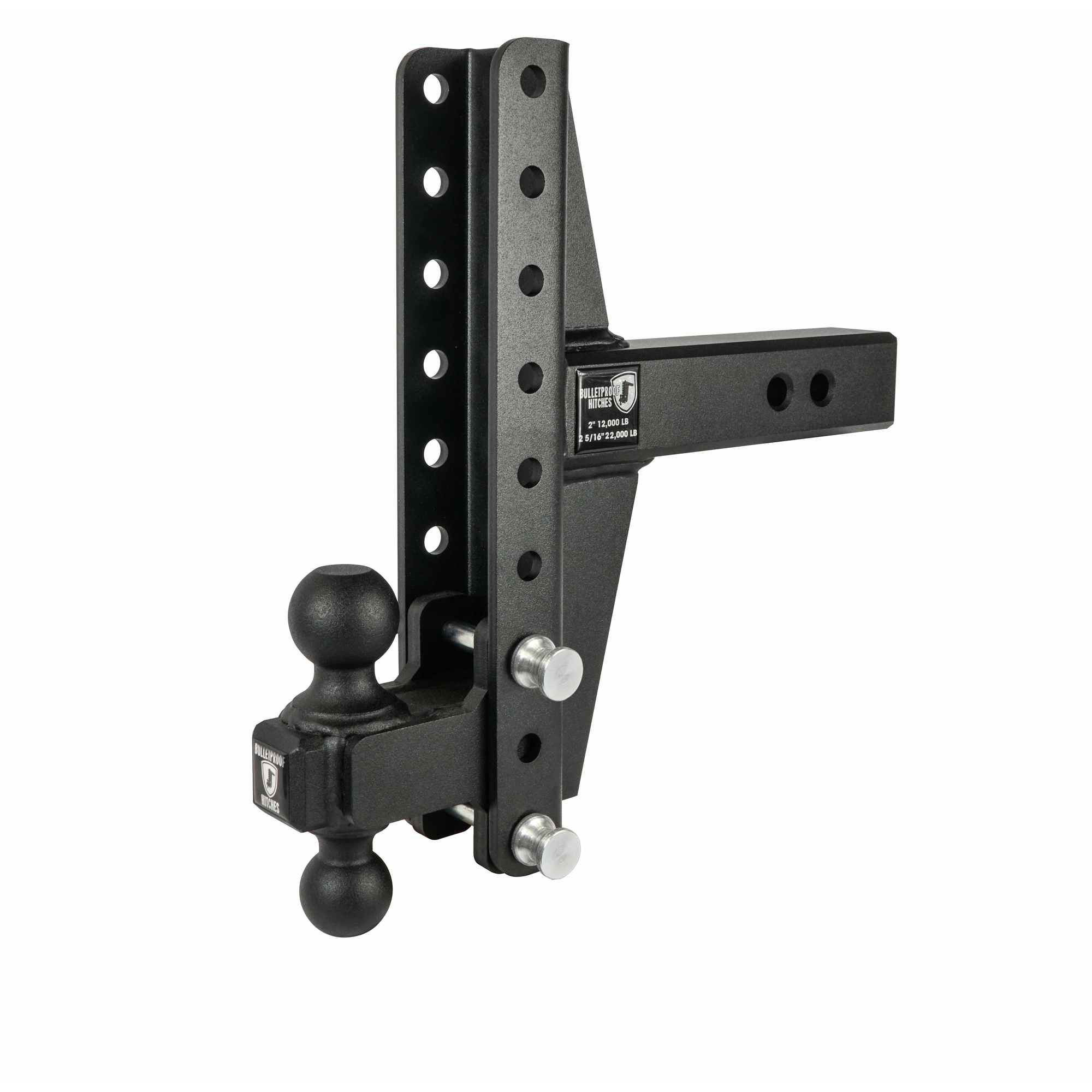 BulletProof Hitches, 2.5Inch HEAVY DUTY 4Inch 6Inch OFFSET HITCH, Model HD25OFFSET