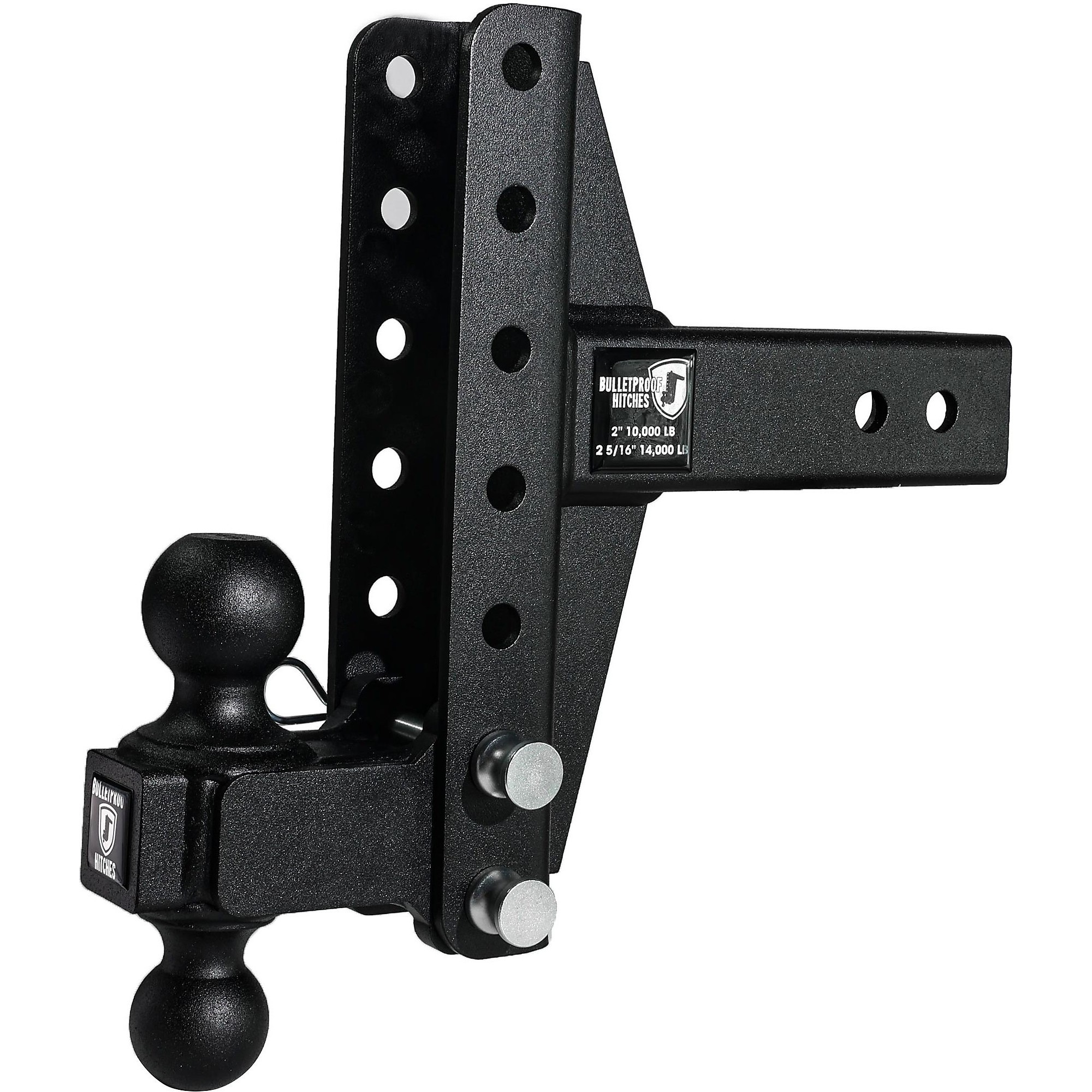 BulletProof Hitches, 2.5Inch MEDIUM DUTY 4Inch 6Inch OFFSET HITCH, Model MD25OFFSET