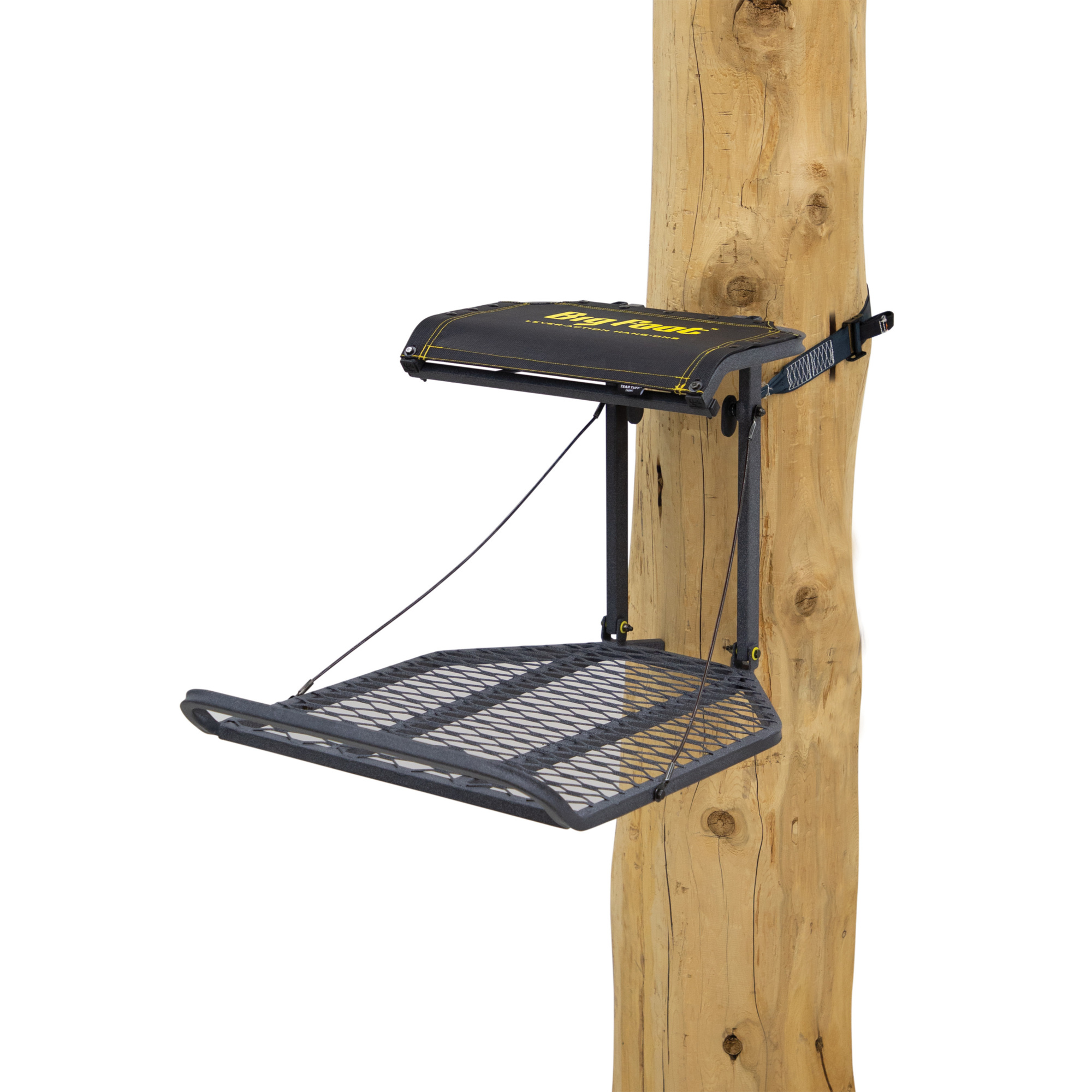 Rivers Edge, Big Foot Rogue XL Lever-Action Hang-On Treestand, Color Black, Model RE562