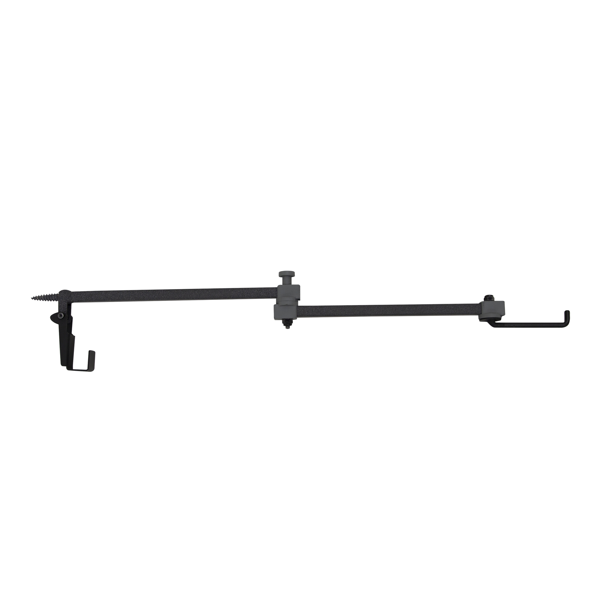 Rivers Edge, Bow Hanger, Extends 24Inch, Supports Up To 15 lb., Color Black, Material Steel, Model RE792