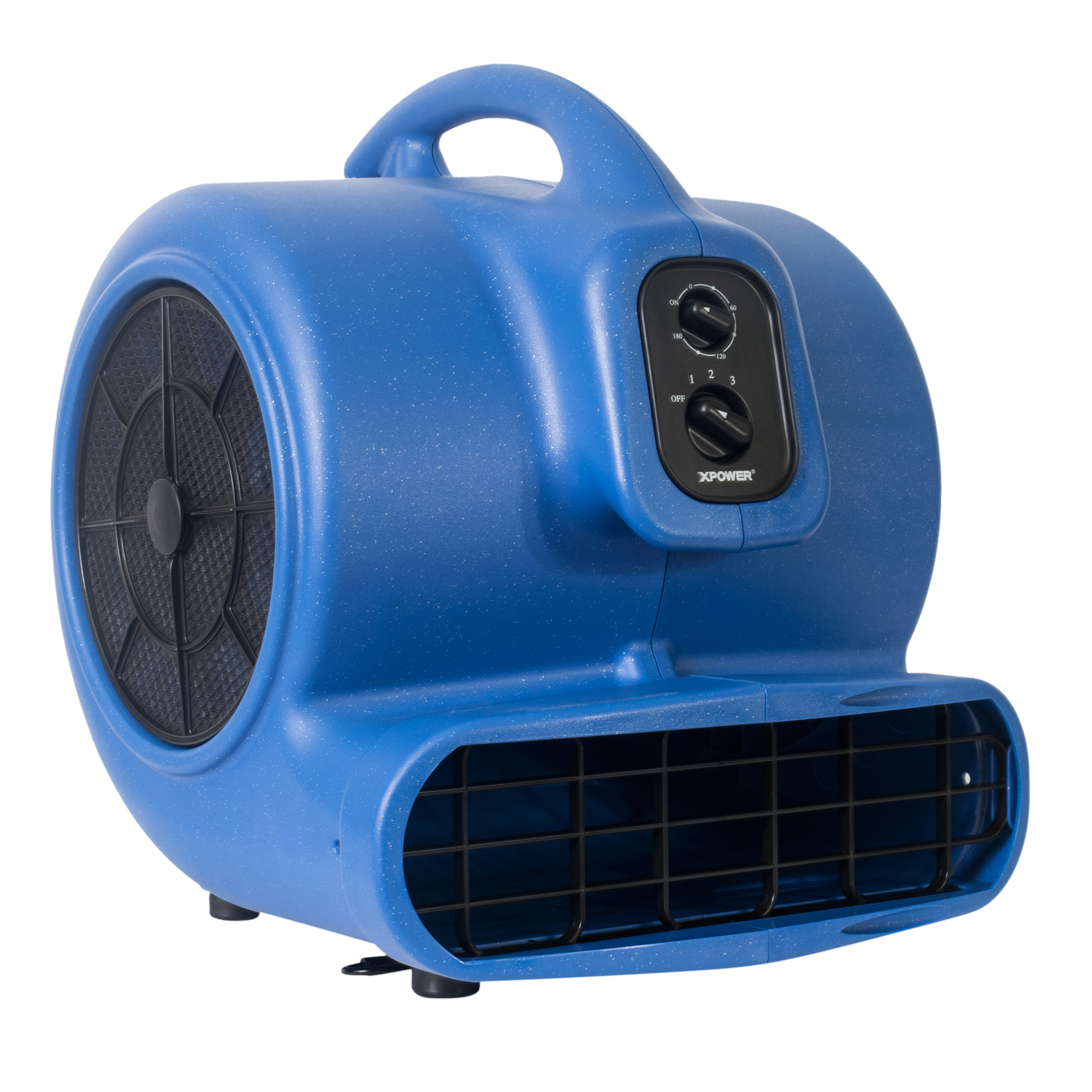 XPOWER, 3200 CFM Fan w/timer, filter, Fan Diameter 12 in, Horsepower 0.75 HP, Air Delivery 2400 cfm, Model X-800TF