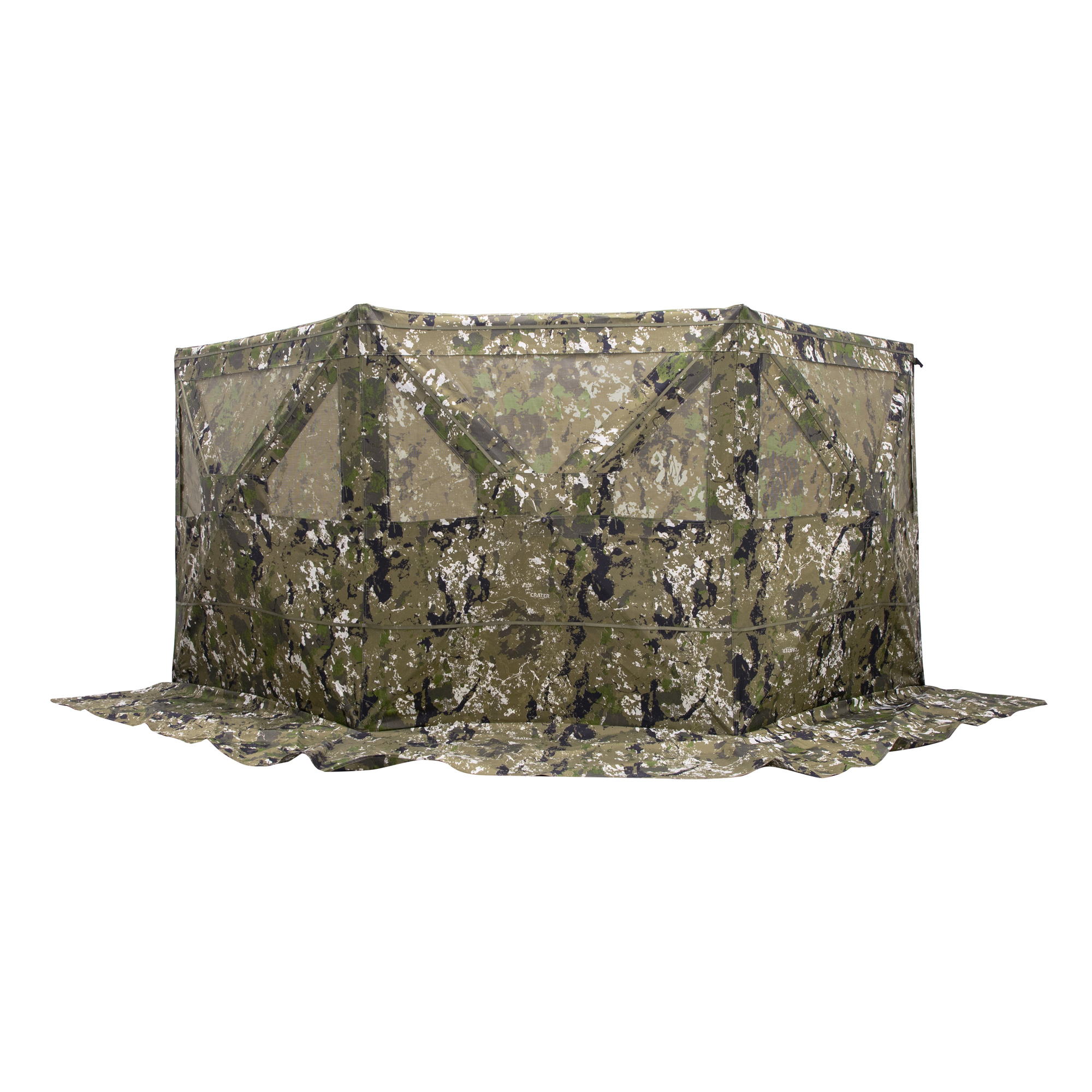 Barronett Blinds, Face-Off Adjustable Panel Blind, 1-2 Person, Color Camouflage, Material Polyester, Model FA101CT