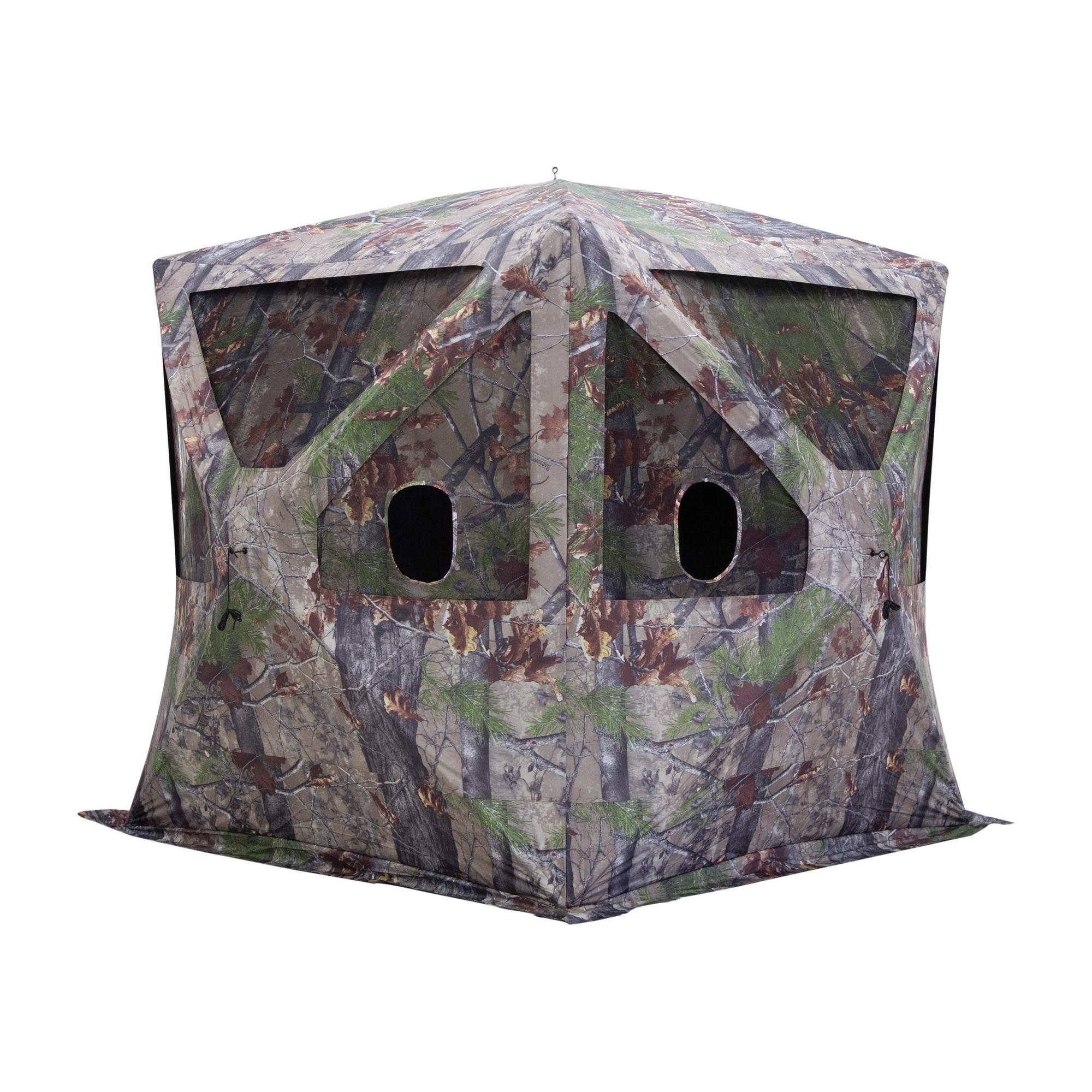Barronett Blinds, Big Cat Portable Hunting Blind, 3-Person Capacity, Color Camouflage, Material Polyester, Model BC350BW