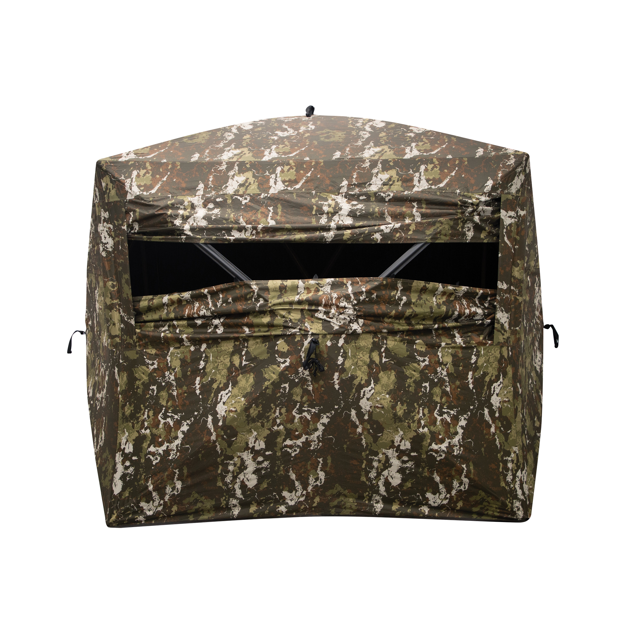 Barronett Blinds, Wide Side 95 Hunting Blind, 2-Person Capacity, Color Camouflage, Material Polyester, Model WS95CH