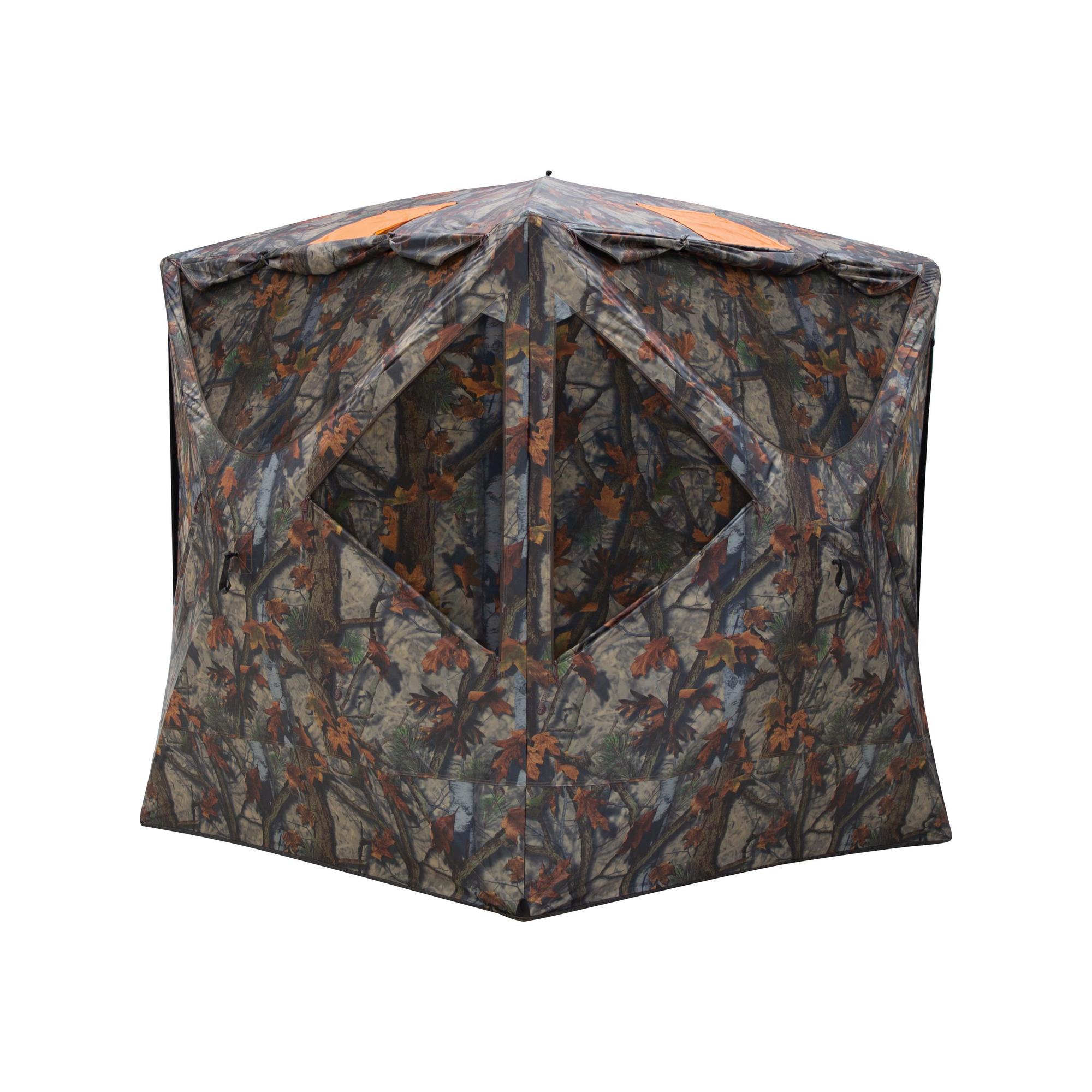 Barronett Blinds, Tag Out Hunting Blind, 3-Person Capacity, Color Camouflage, Material Polyester, Model TA350BT