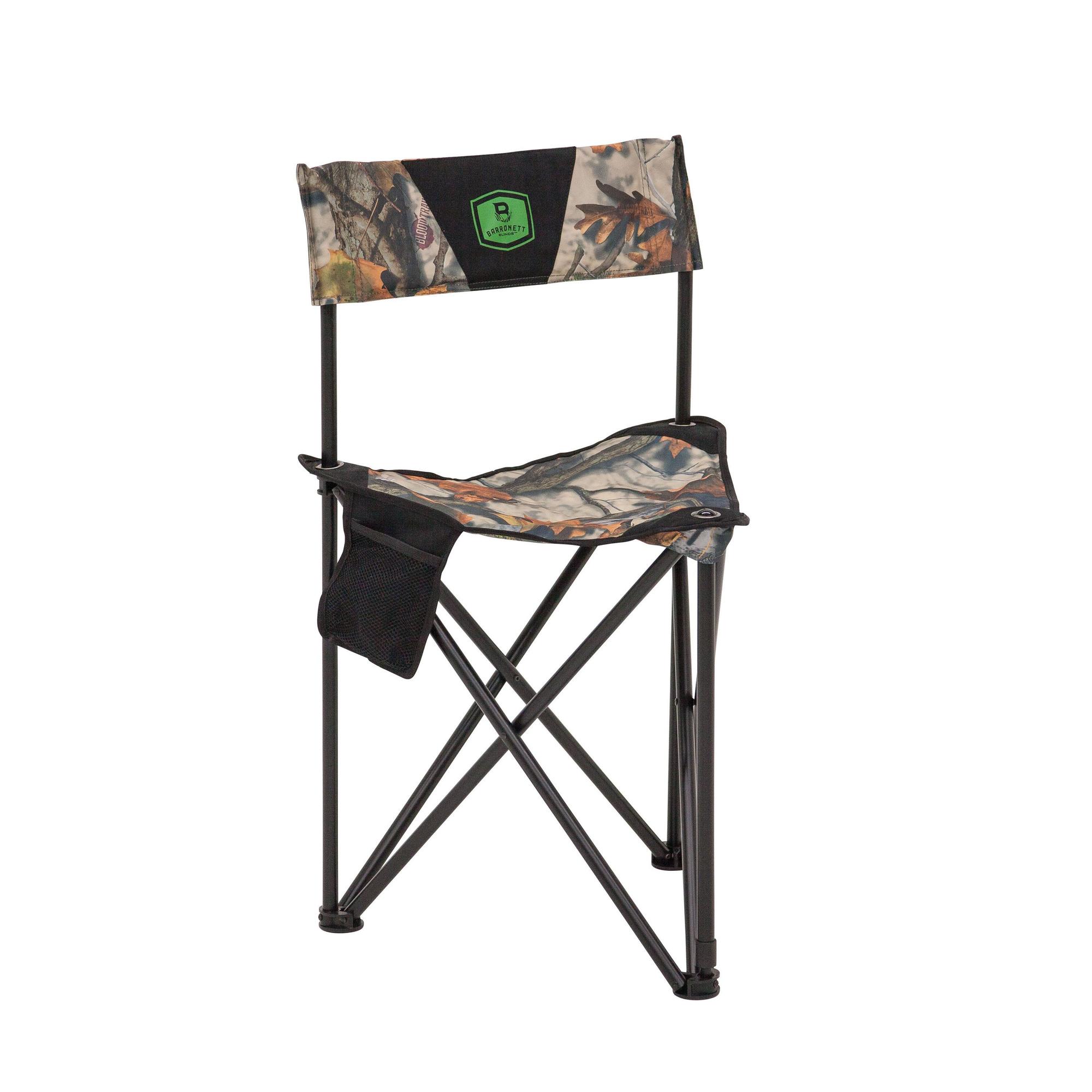 Barronett Blinds, XL Tripod Chair, Portable, 300 lb. Capacity, Color Camouflage, Material Polyester, Model BC101