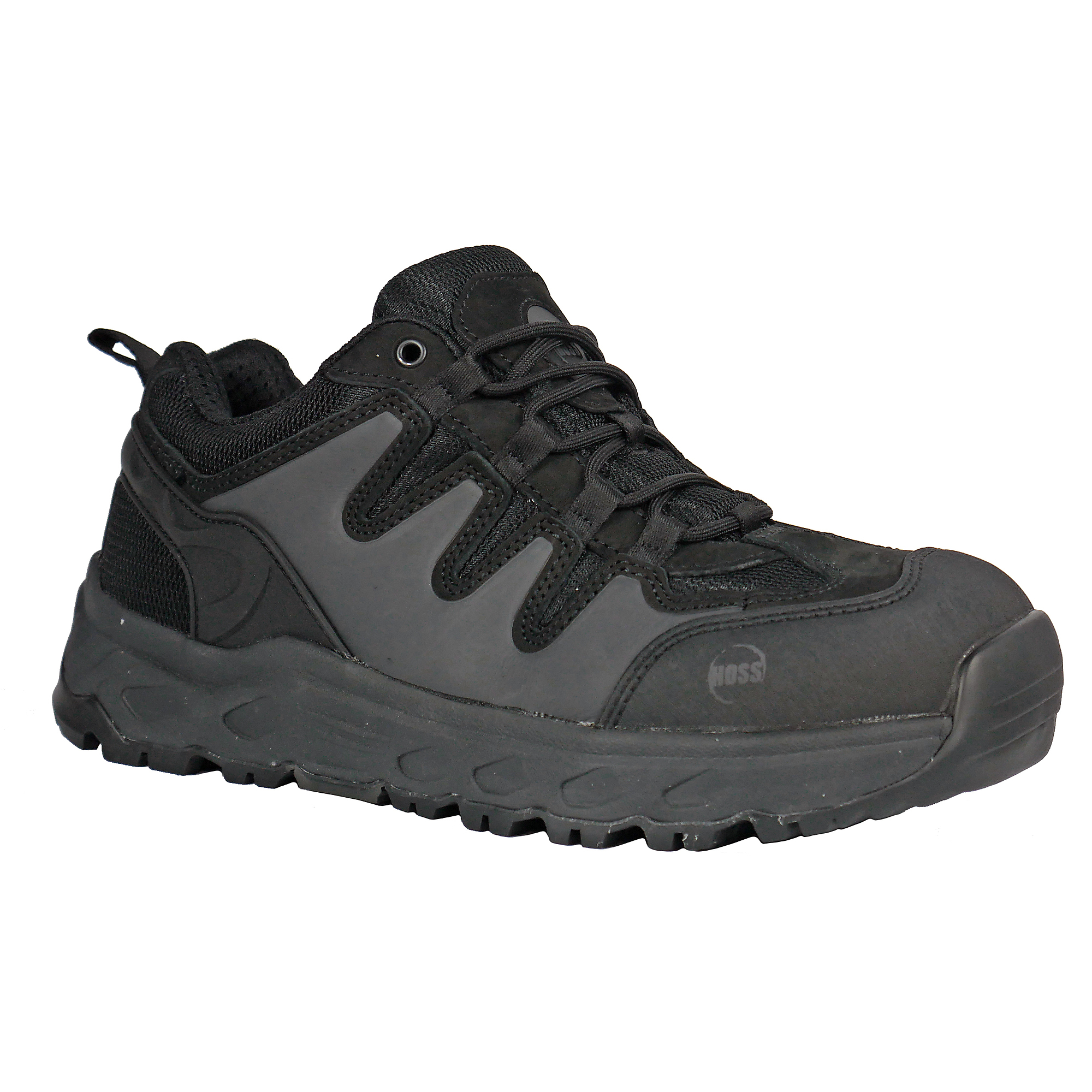 Aluminum Toe, Leather Nylon Upper, EH Protection, Size 8 1/2 Width Extra Extra Wide, Color Brown, Model# - HOSS 50138 8.5 6E