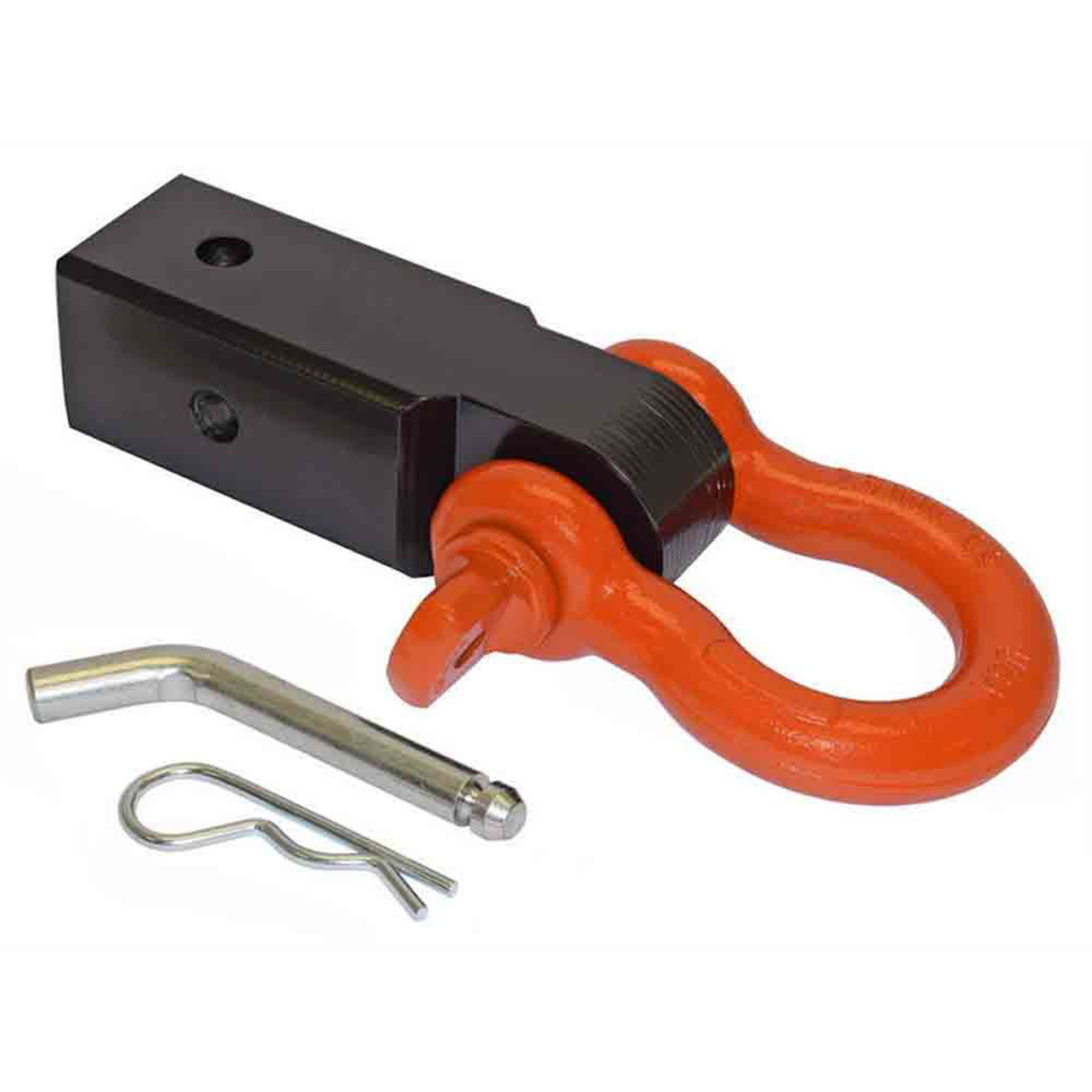 Rigid Hitch, Shackle Mount, 2.5Inch Rcvr, 20K lb, With Pin/Clip, Gross Towing Weight 20000 lb, Model TSM-2525-D