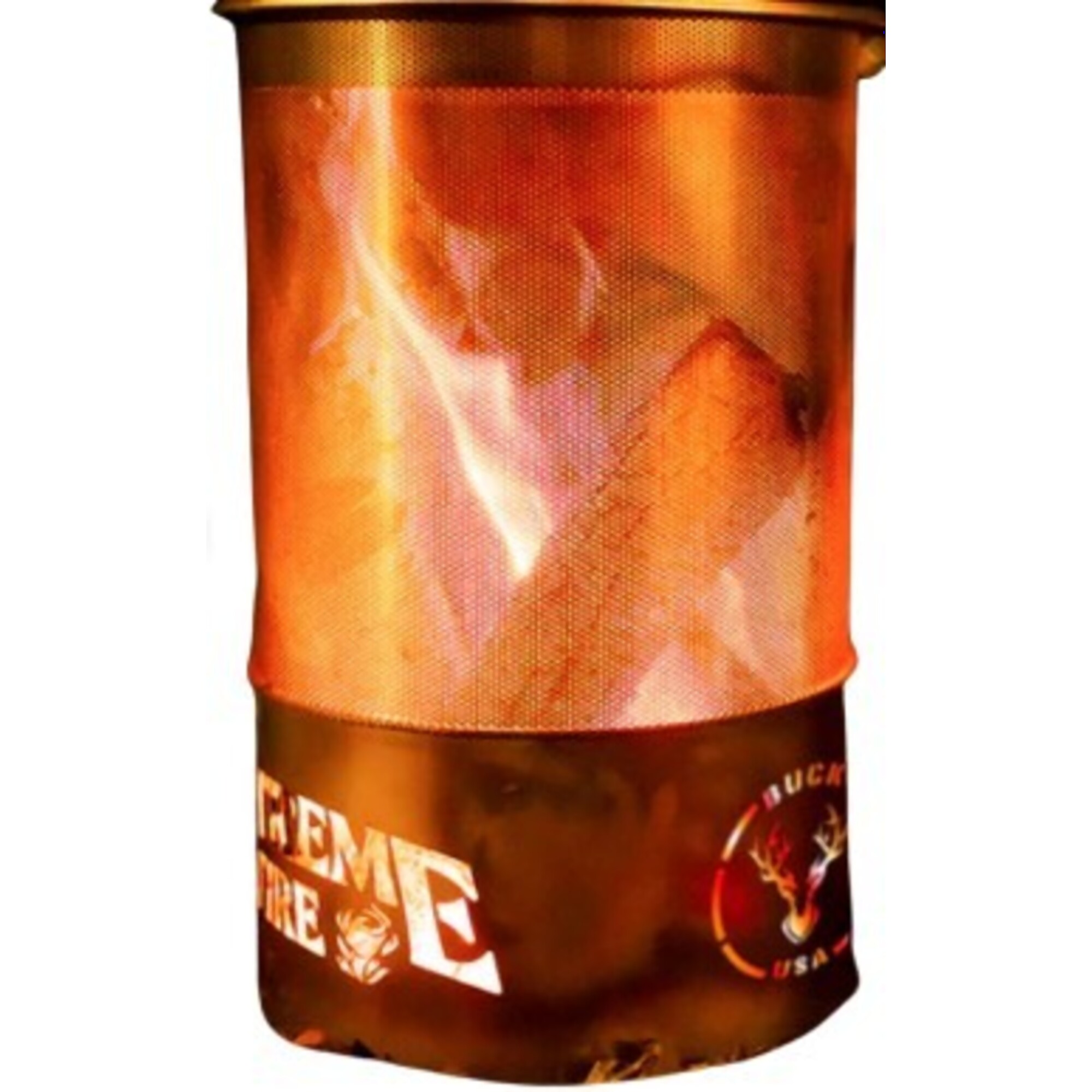 Buck, Fire Tower Vertical Stainless-Steel Fire-Pit, Diameter 17 in, Model BU XTREME FIRE-TOWER