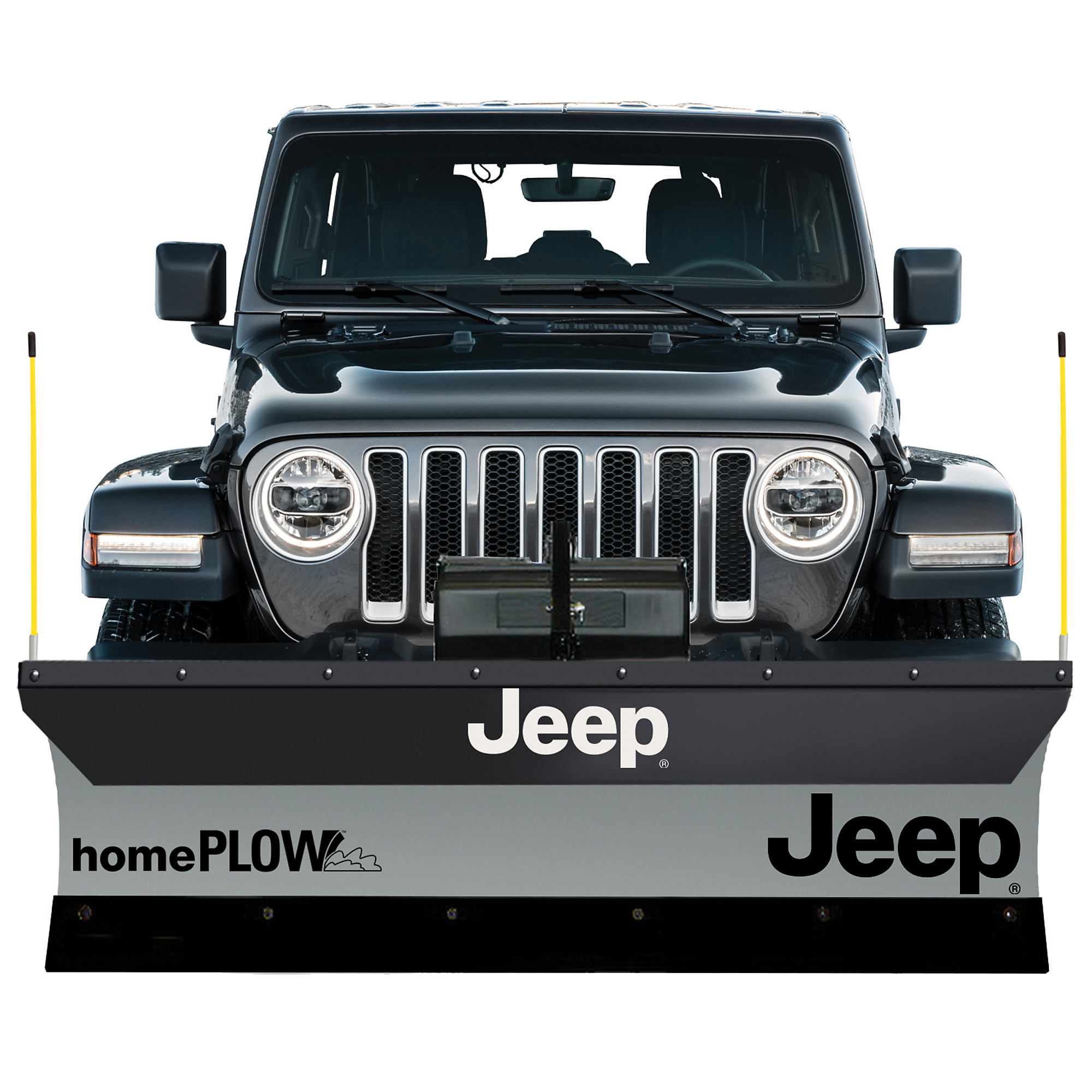 Meyer Products, Jeep Home Plow Power Angle, Blade Length 80 in, Max. Lift Height 12 in, Model 76000