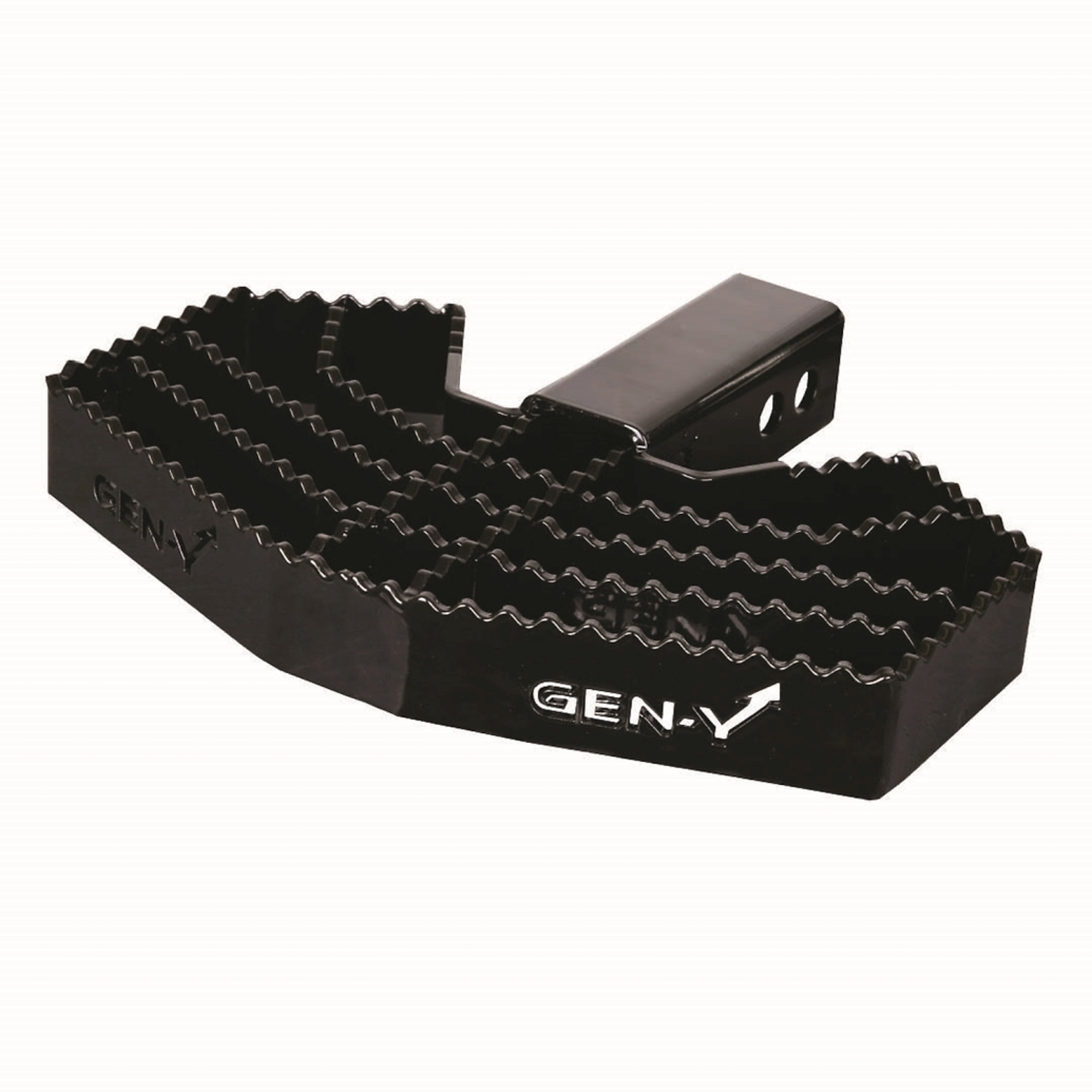 Gen-Y Hitch, 2Inch Shank Heavy-Duty 500lb Serrated Hitch Step, Model GH-030