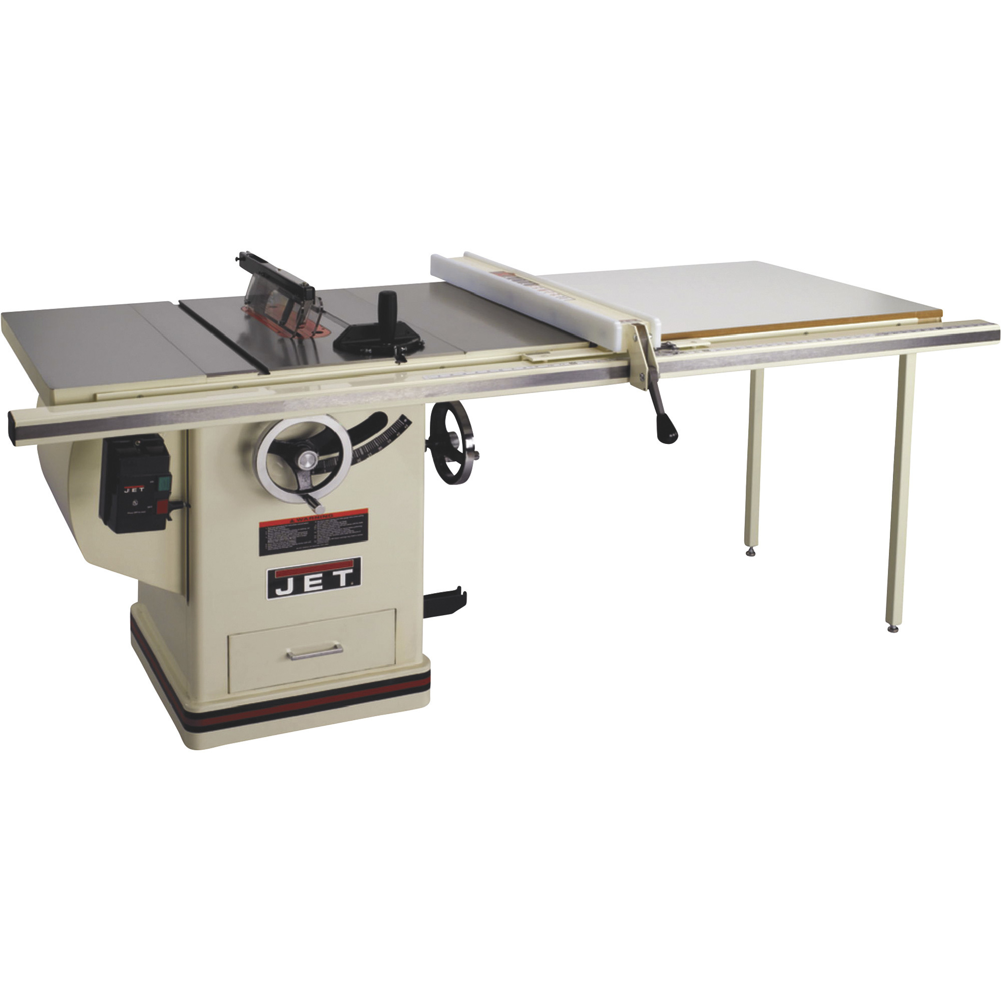 JET 10Inch Deluxe XACTA Table Saw, 5 HP, 50Inch Rip, Model JTAS-10XL50-5/1DX