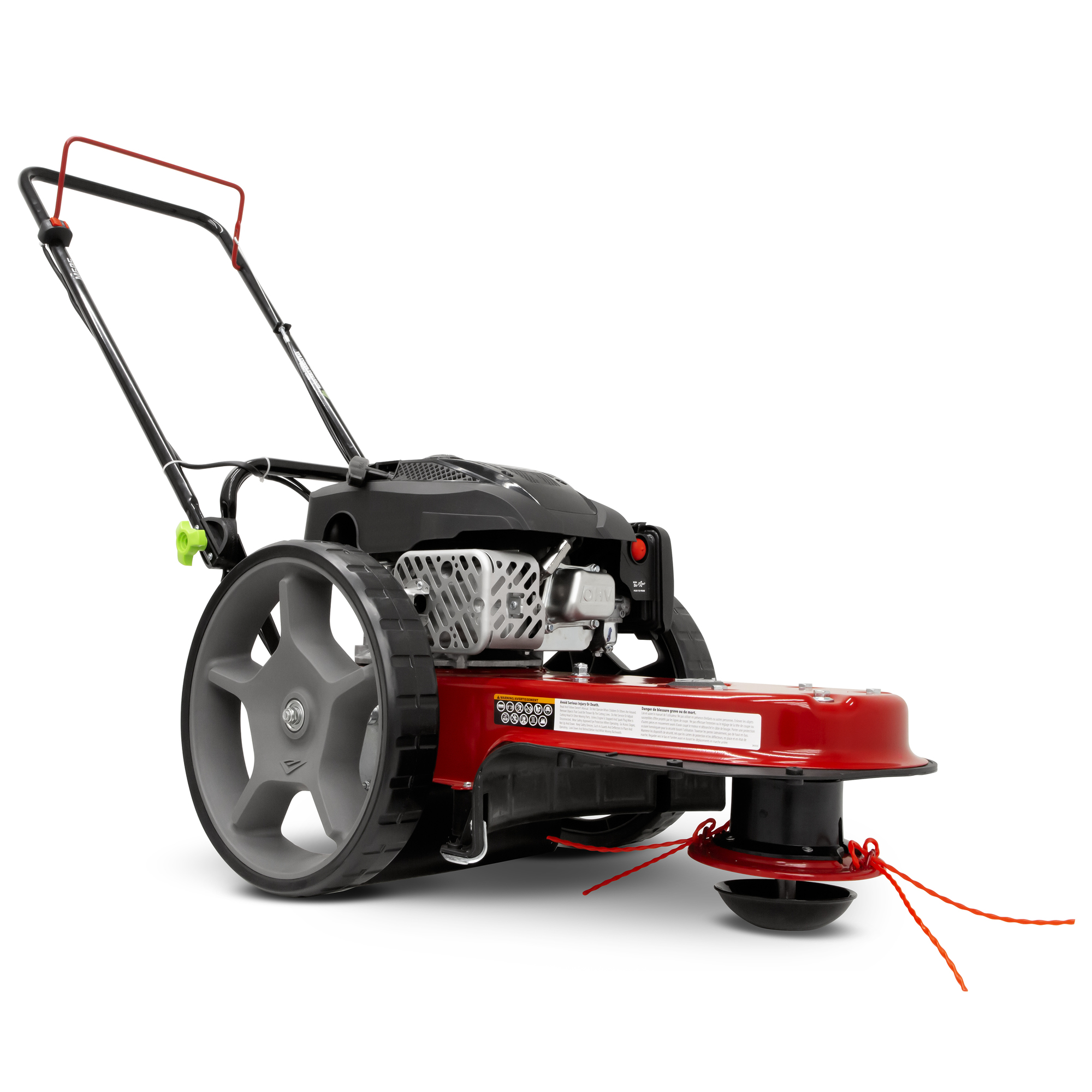 Earthquake, Walk Behind String Mower, 160cc Viper Engine, Cutting Width 22 in, Power Source Gas, Model 40314