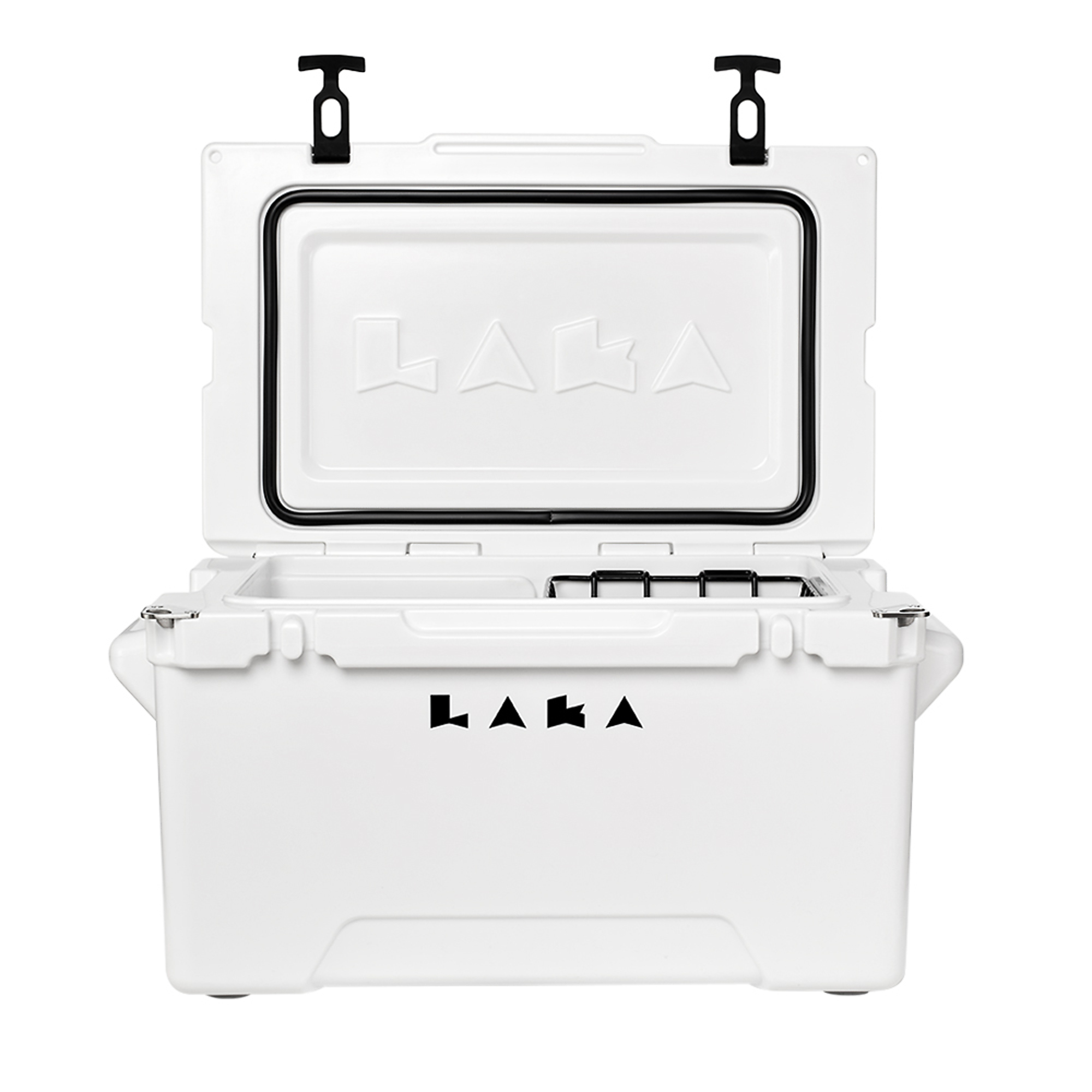 LAKA Cooler, 45 Quart Cooler - White, Capacity 11.25 Gal, Model 1013