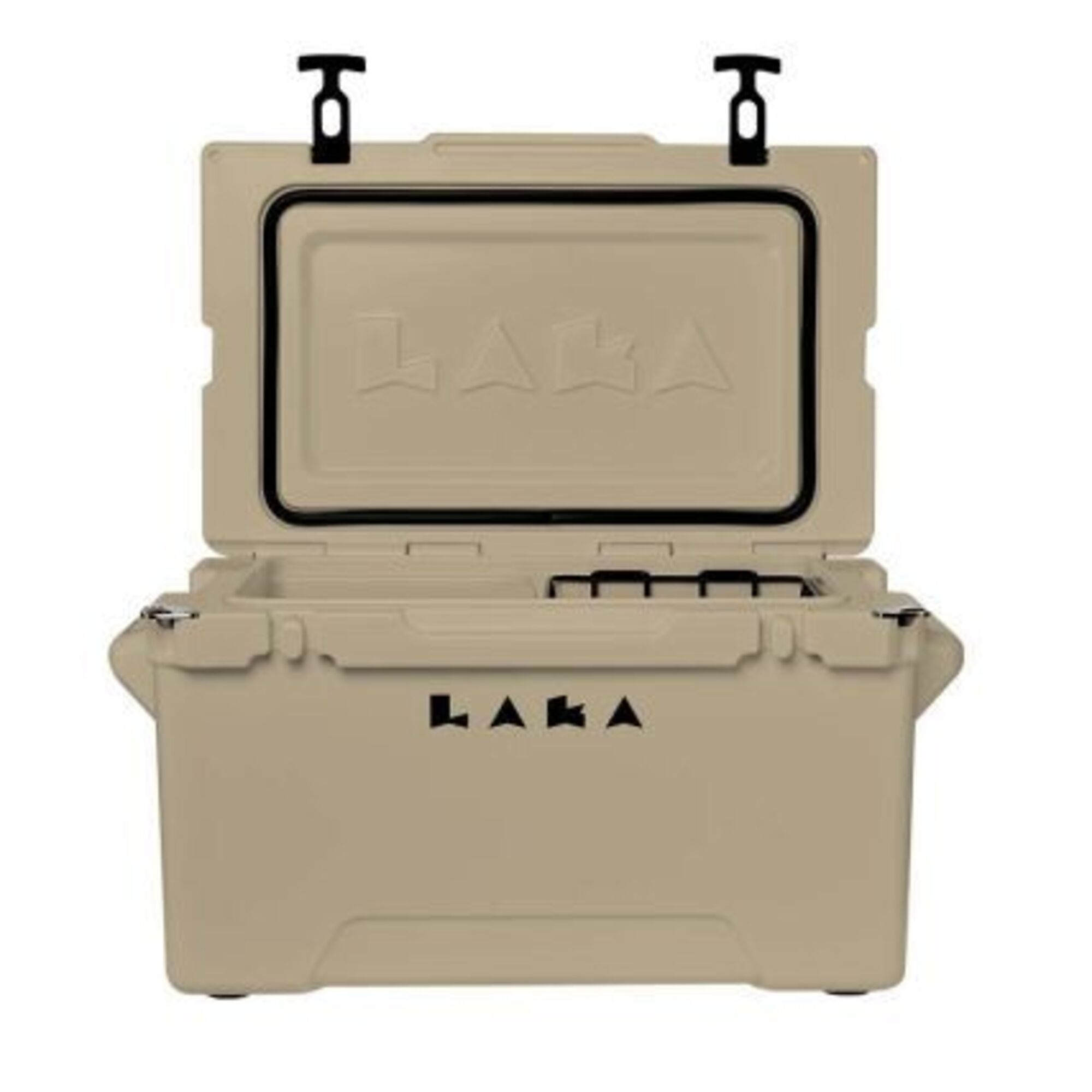 LAKA Cooler, 45 Quart Cooler - Tan, Capacity 11.25 Gal, Model 1014