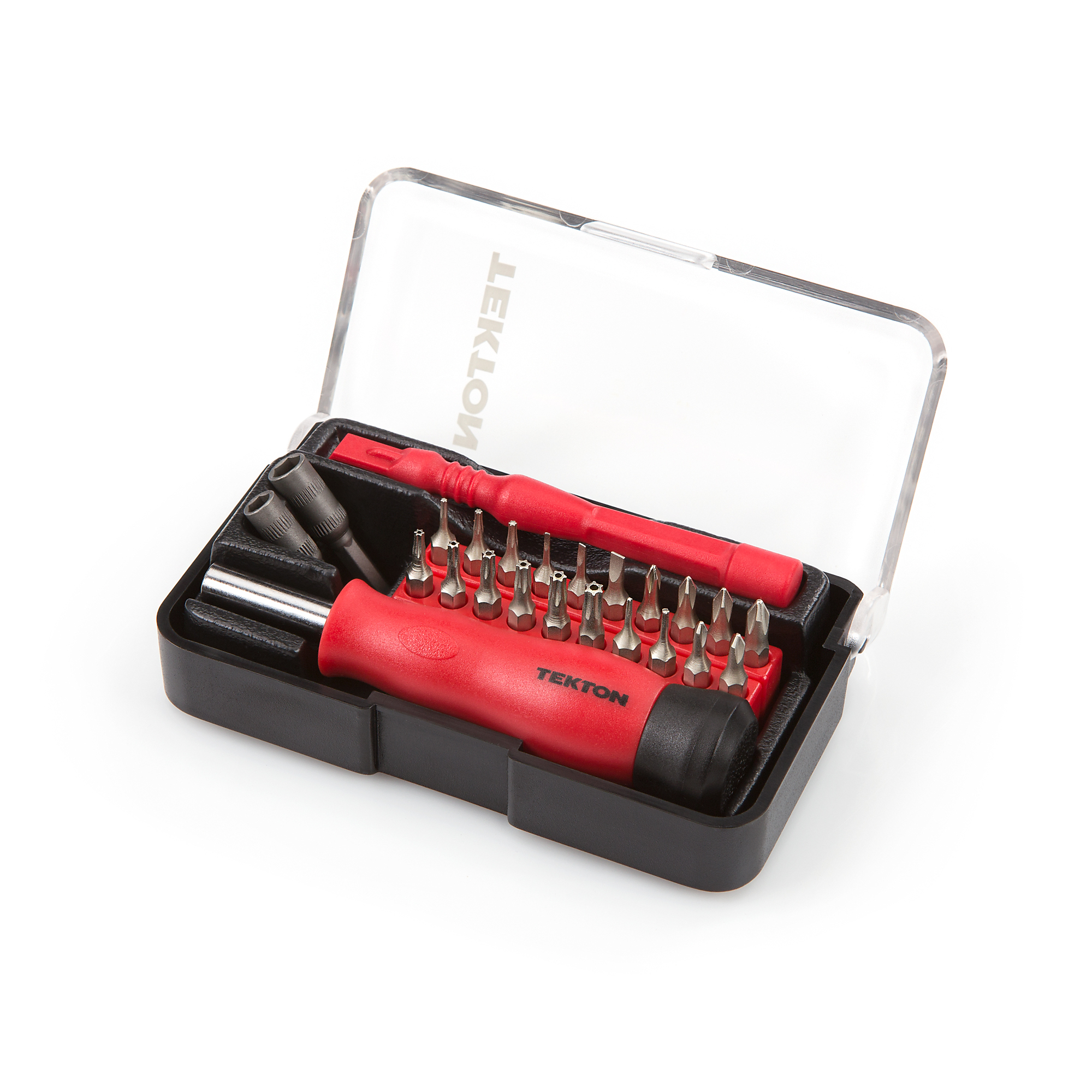 Tekton, 27-Piece Everybit Precision Tool Kit, Drive Type Combination, Model 2830