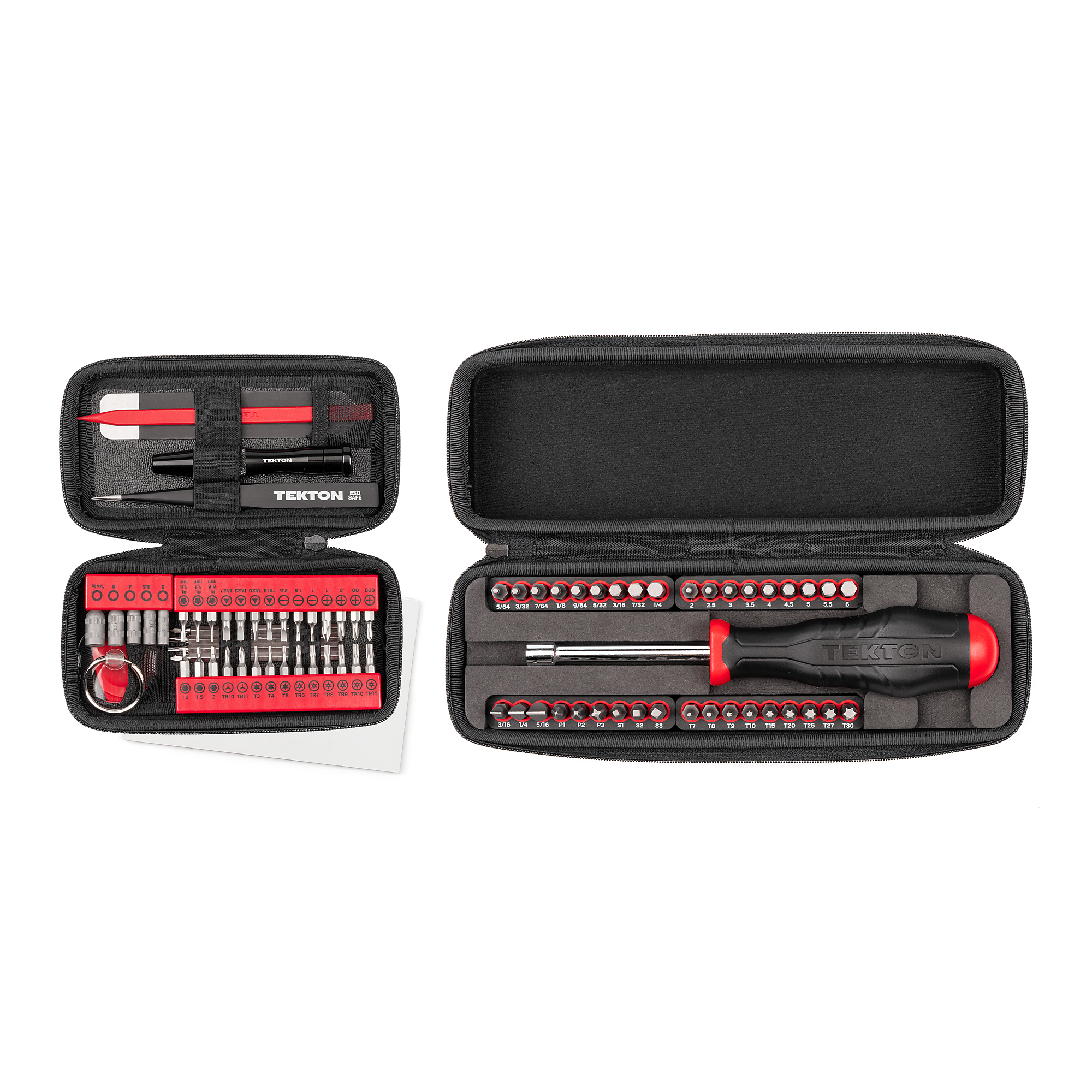 Tekton, 83-Piece Multi-Bit Driver and Tech Rescue Set, Drive Type Combination, Model DRV99003