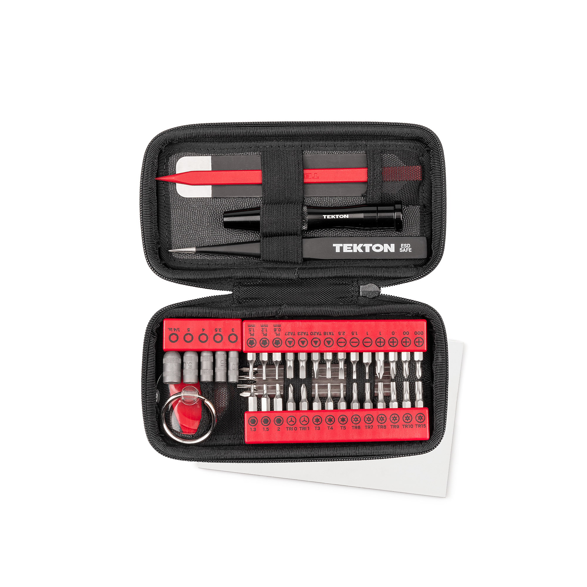 Tekton, 46-Piece Everybit Tech Rescue Kit, Drive Type Combination, Model 28301