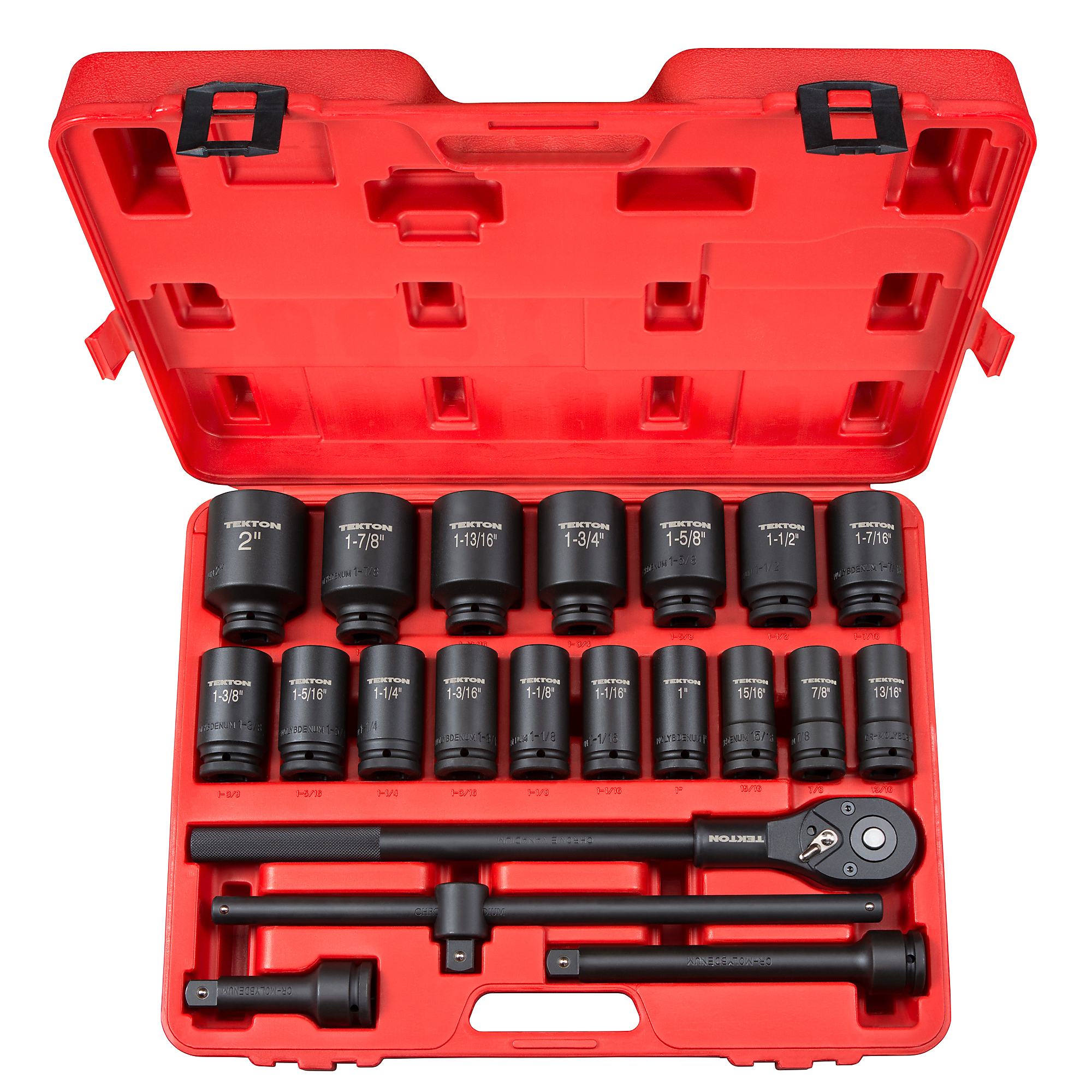 Tekton, 22-pc 3/4Inch Drive Deep Impact Socket Set, Pieces (qty.) 22 Socket Set Type 3/4Inch Drive Sets, Model 48995