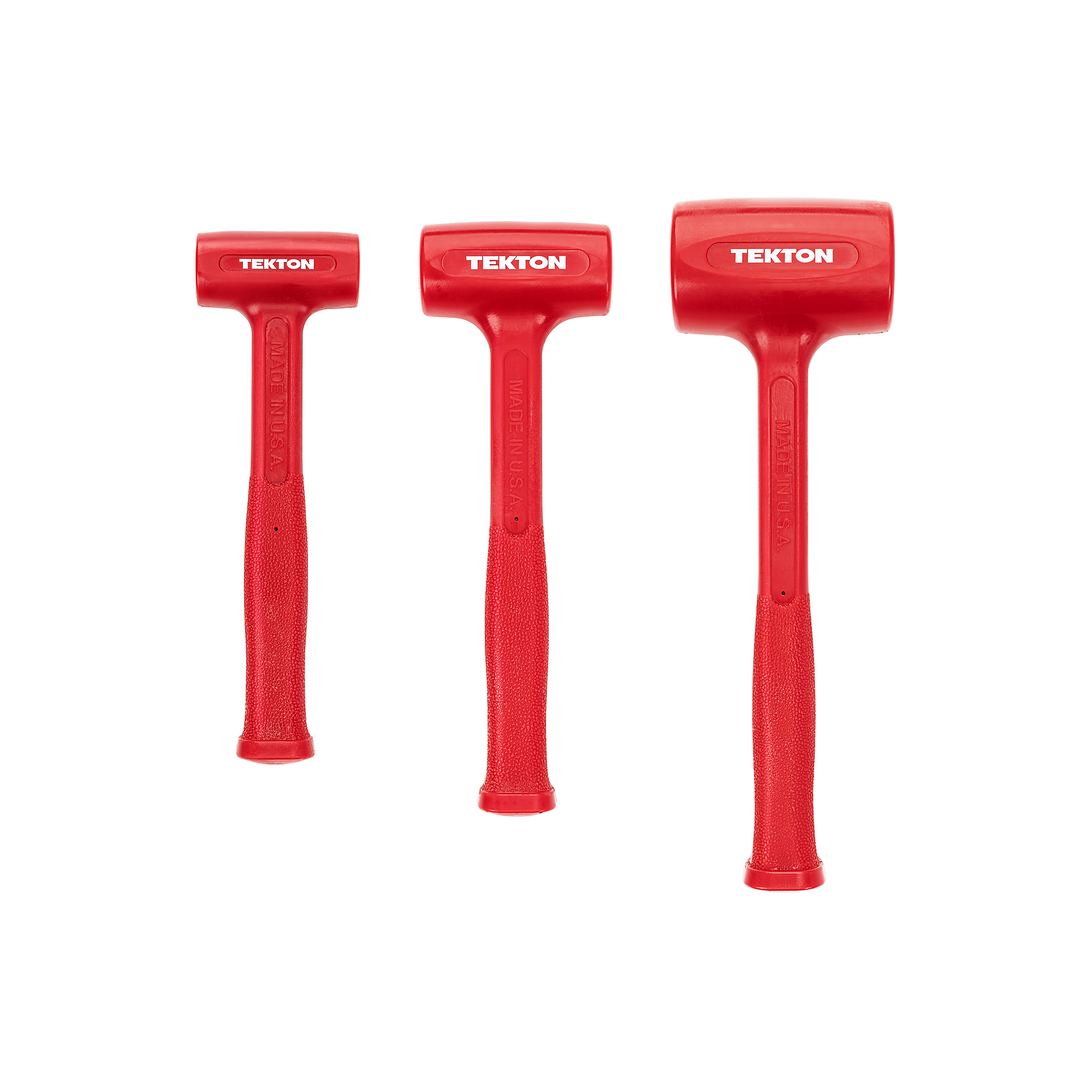 Tekton, 3-Piece Dead Blow Hammer Set (13 21 39 oz.), Handle Length 10 in, Model HDB93001