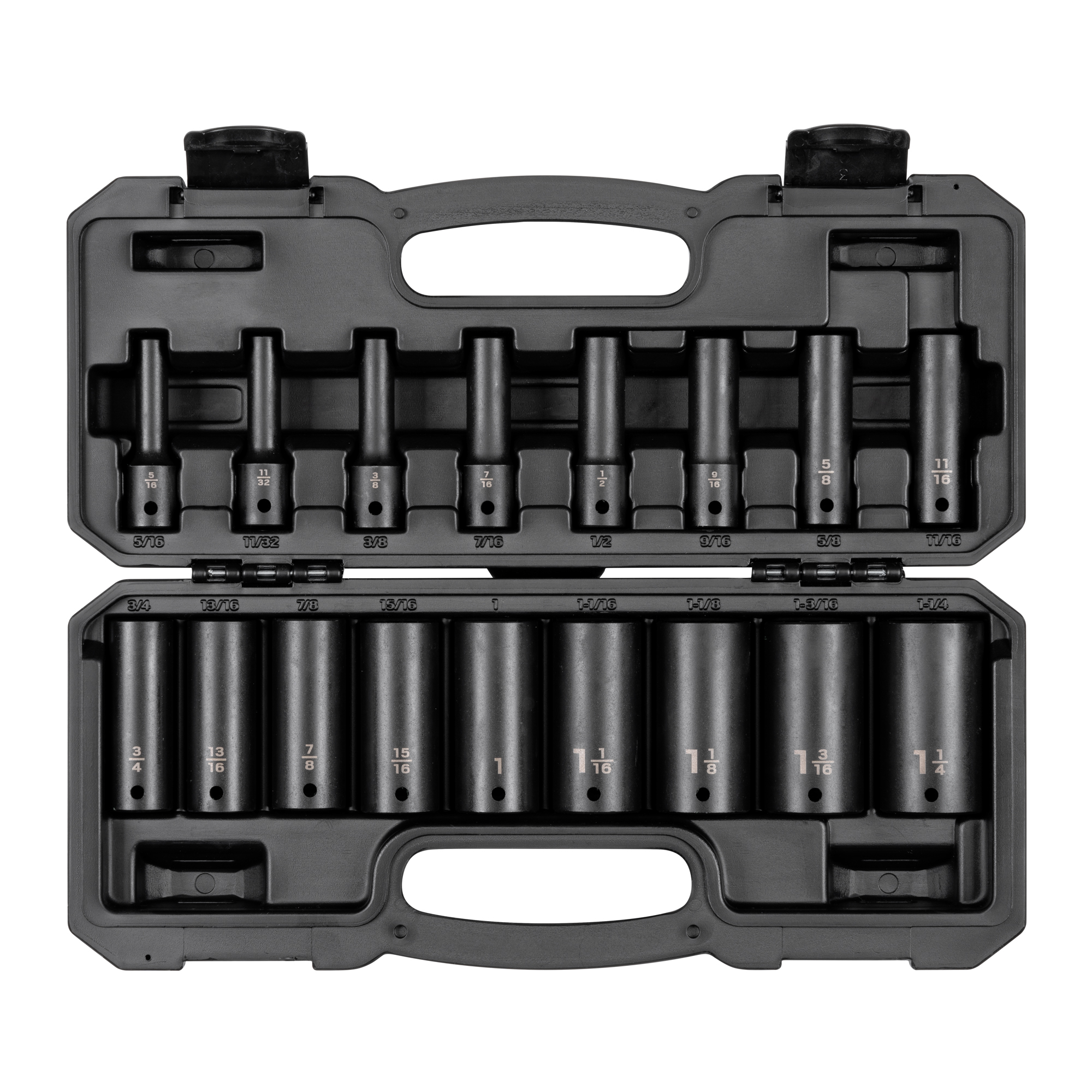 Tekton, 17-pc 1/2Inch Drive Deep 12-Point Impact Socket Set, Pieces (qty.) 17 Socket Set Type 1/2Inch Drive Sets, Model SID92337