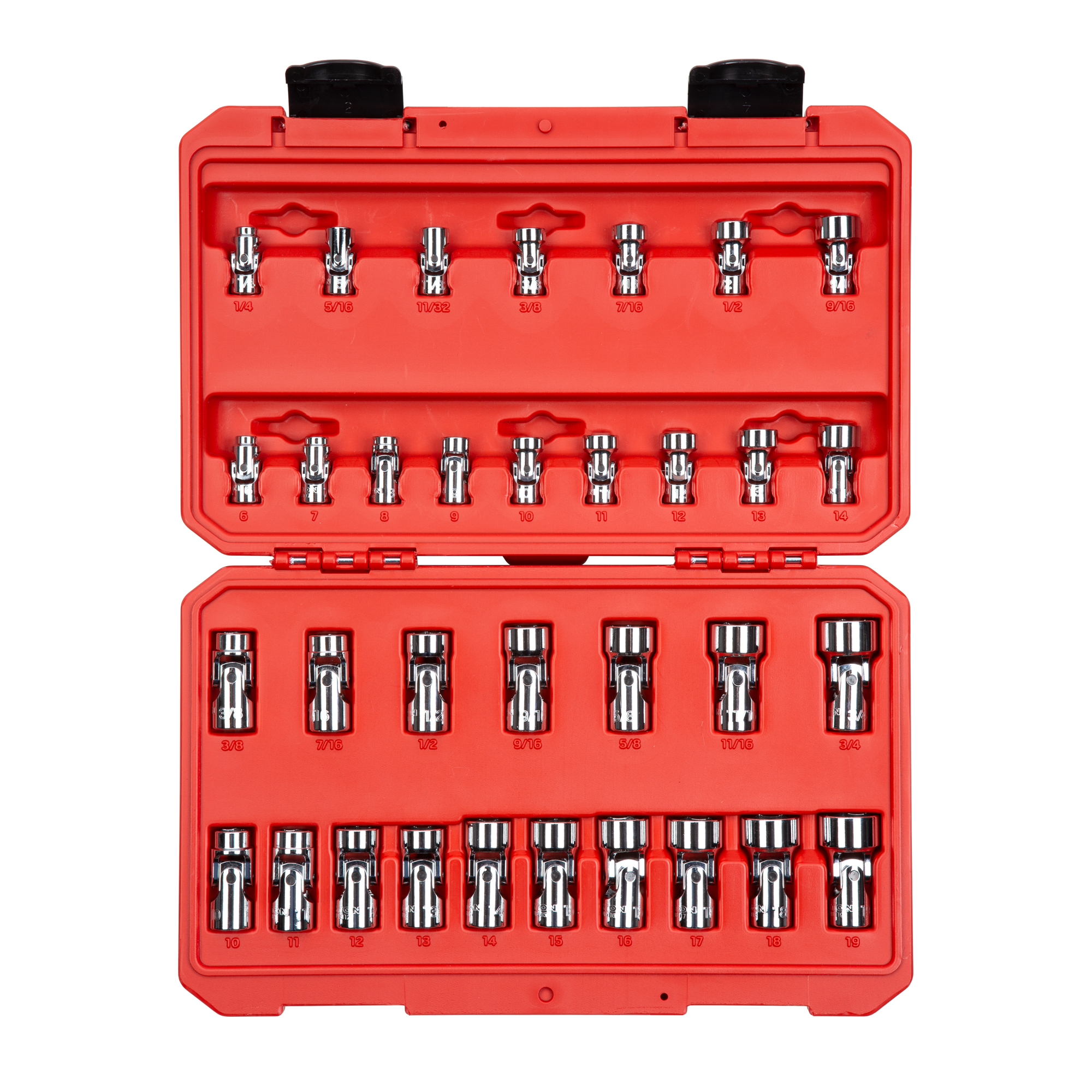 Tekton, 1/4 and 3/8Inch drive universal joint socket set, Pieces (qty.) 33 Socket Set Type Multi-Drive Sets, Model SHD99301