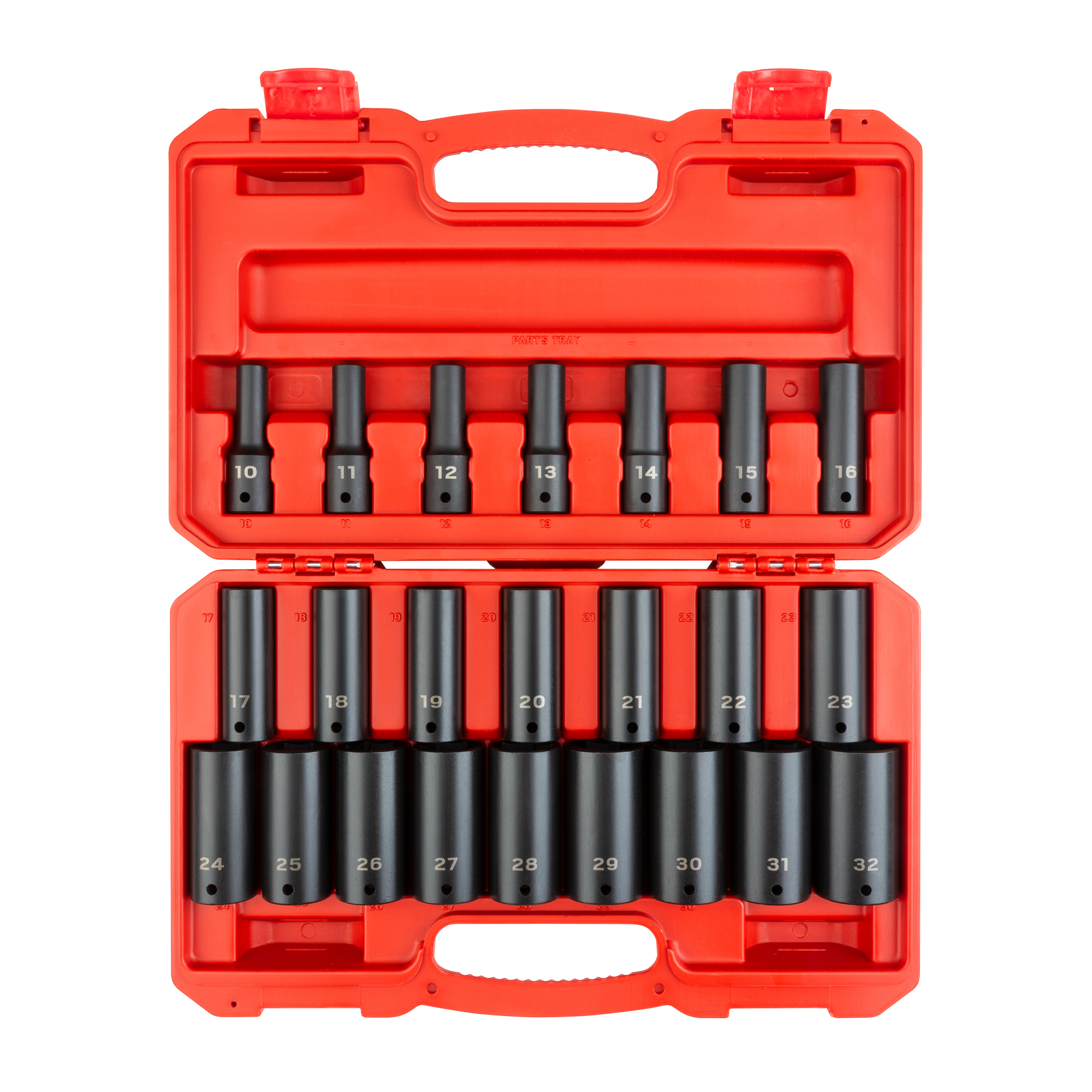 Tekton, 23-pc 1/2Inch Drive Deep 6-Point Impact Socket Set, Pieces (qty.) 23 Socket Set Type 1/2Inch Drive Sets, Model SID92330