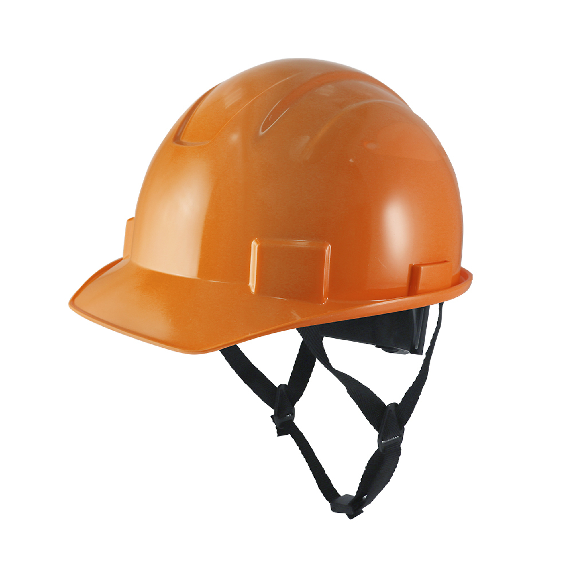 General Electric, Safety Helmet- Non-Vented- Orange, Size One Size, Color Orange, Hat Style Helmet, Model GH327O